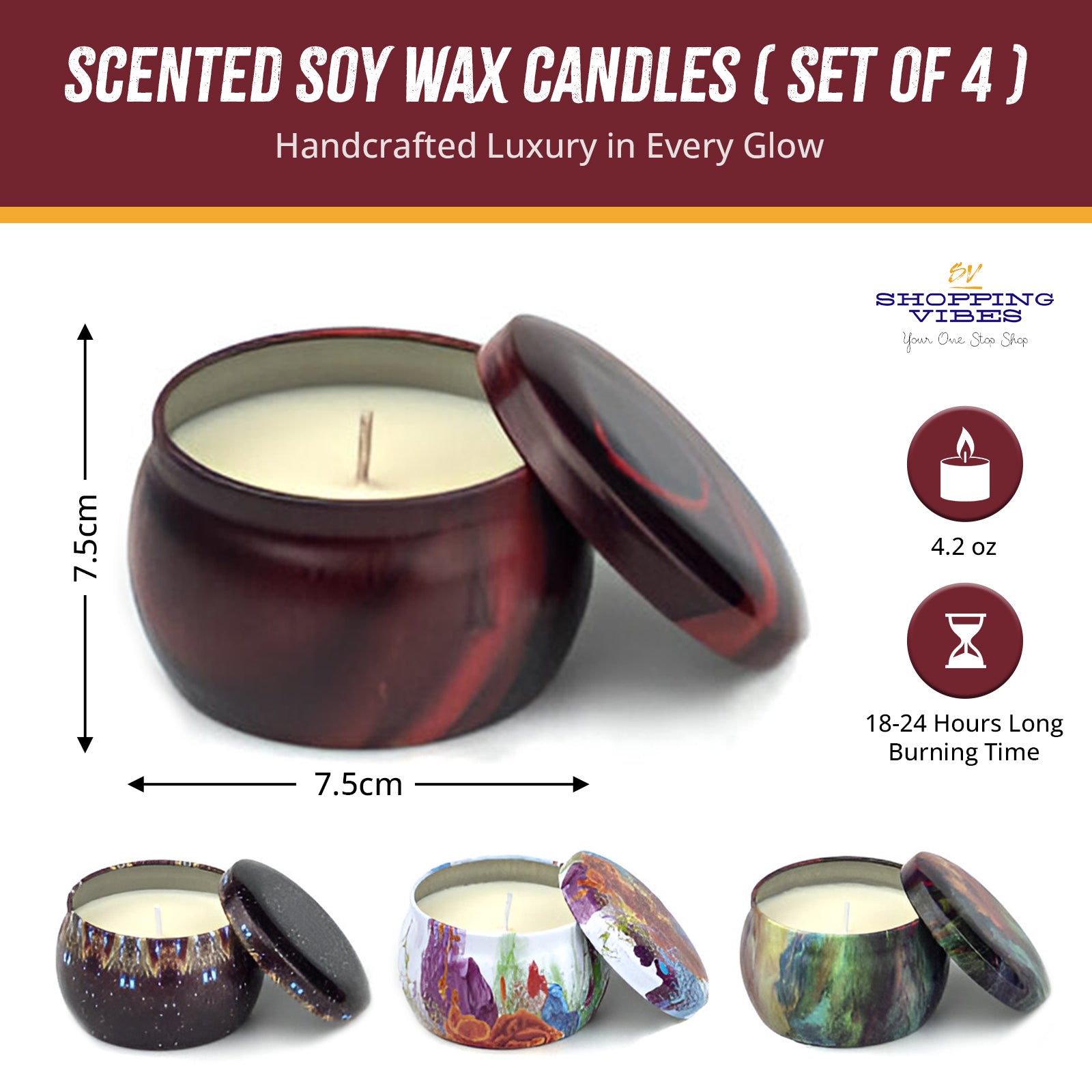 Scented Candles Set