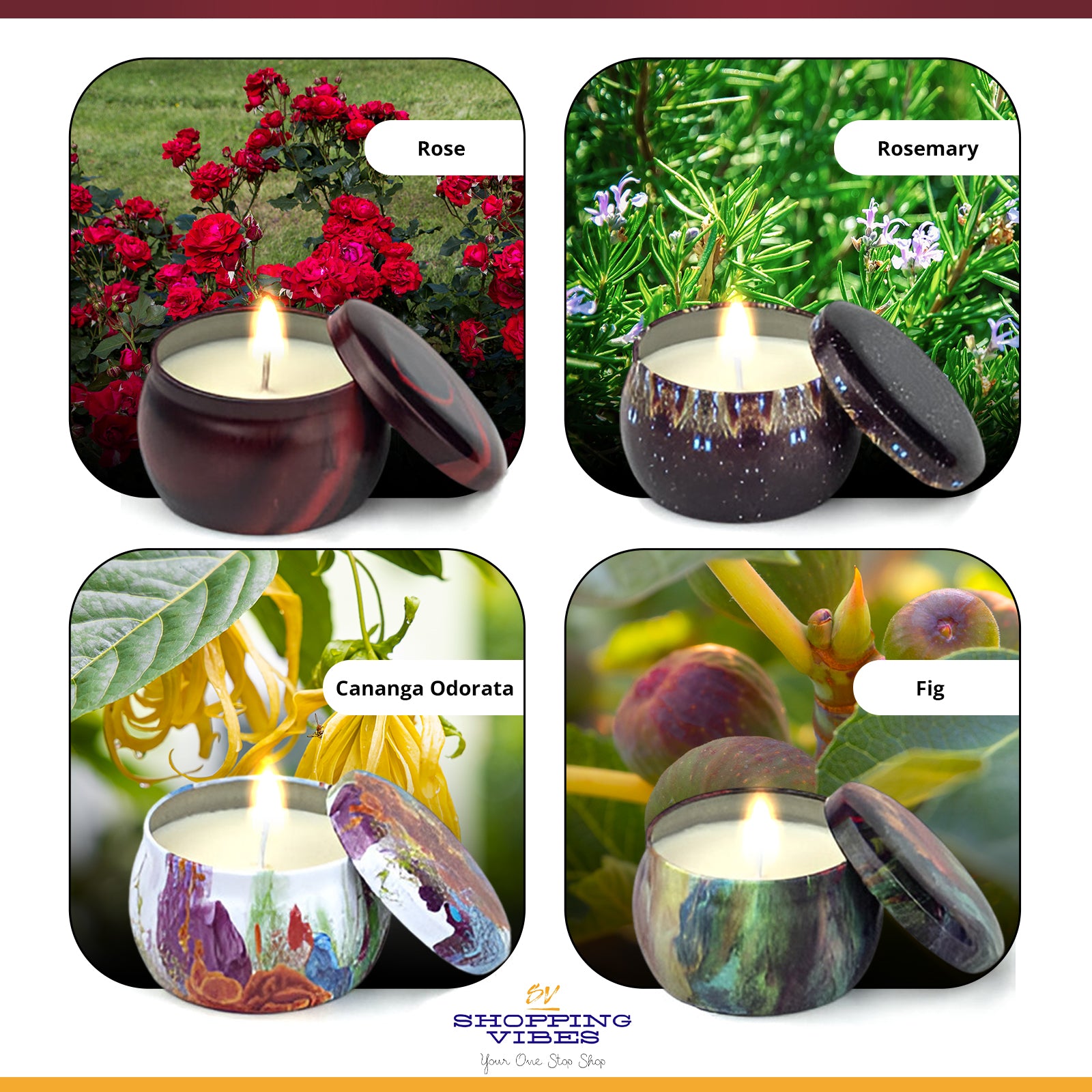 Scented Candles Set