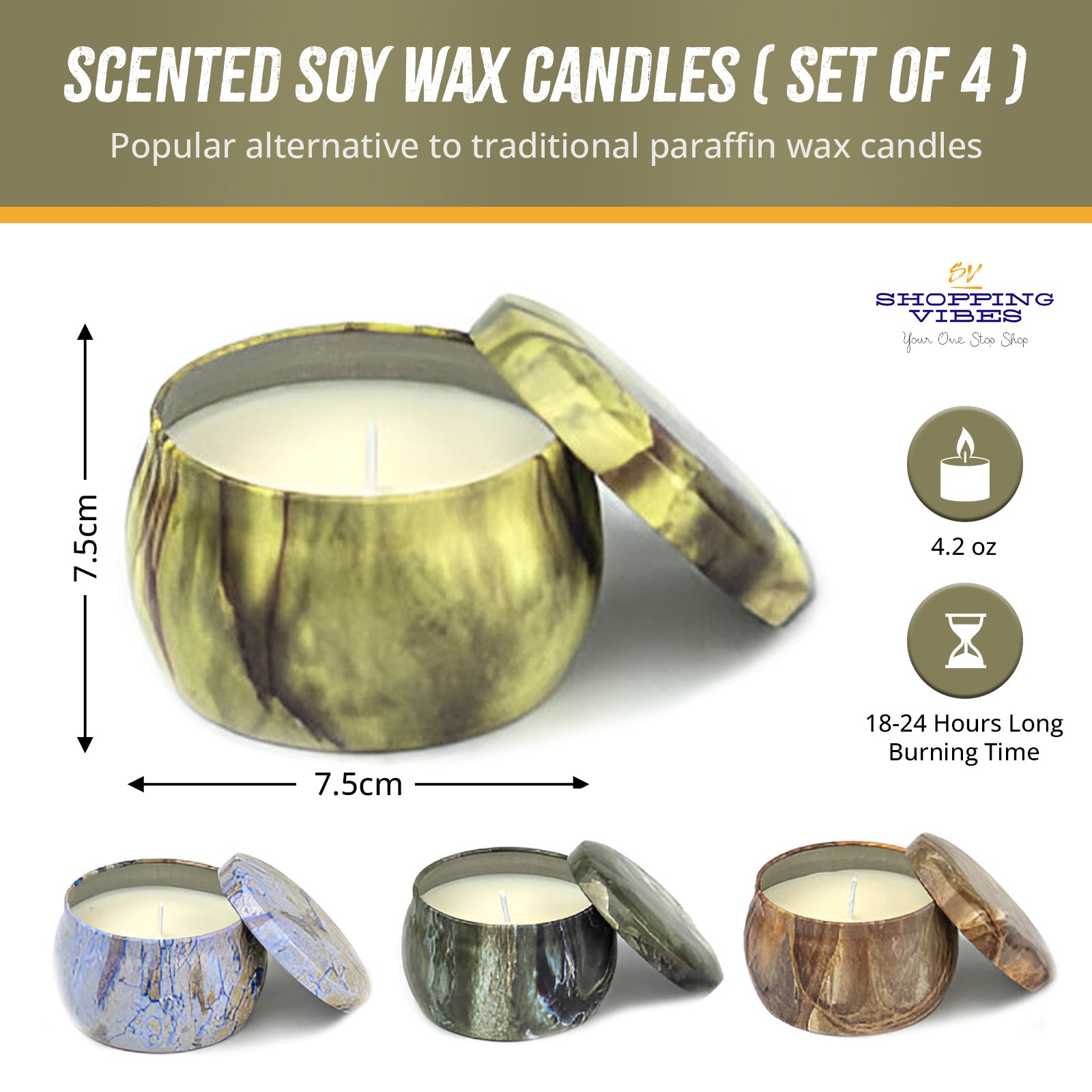 Scented Candles Set