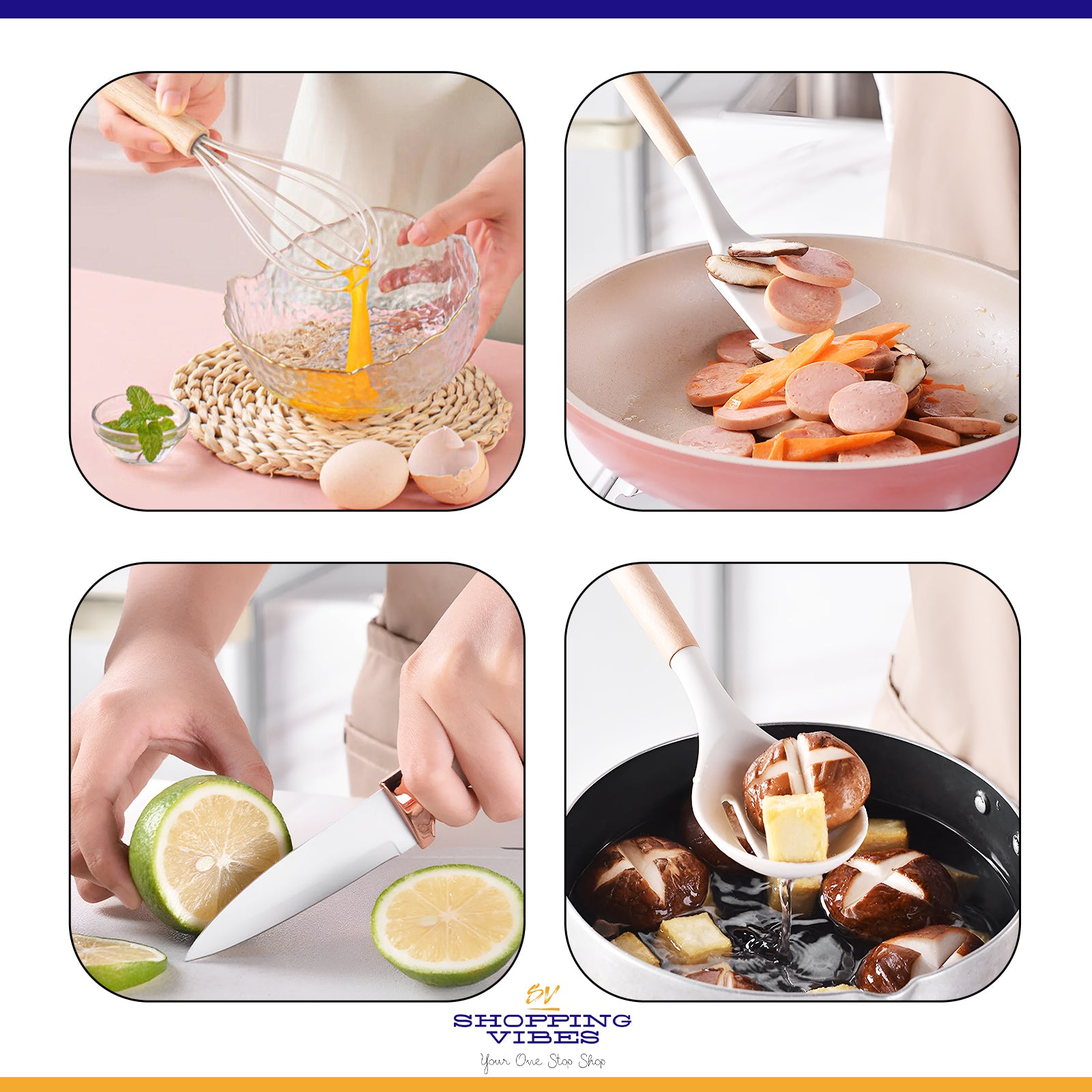 Kitchen Utensils 19 pcs Set