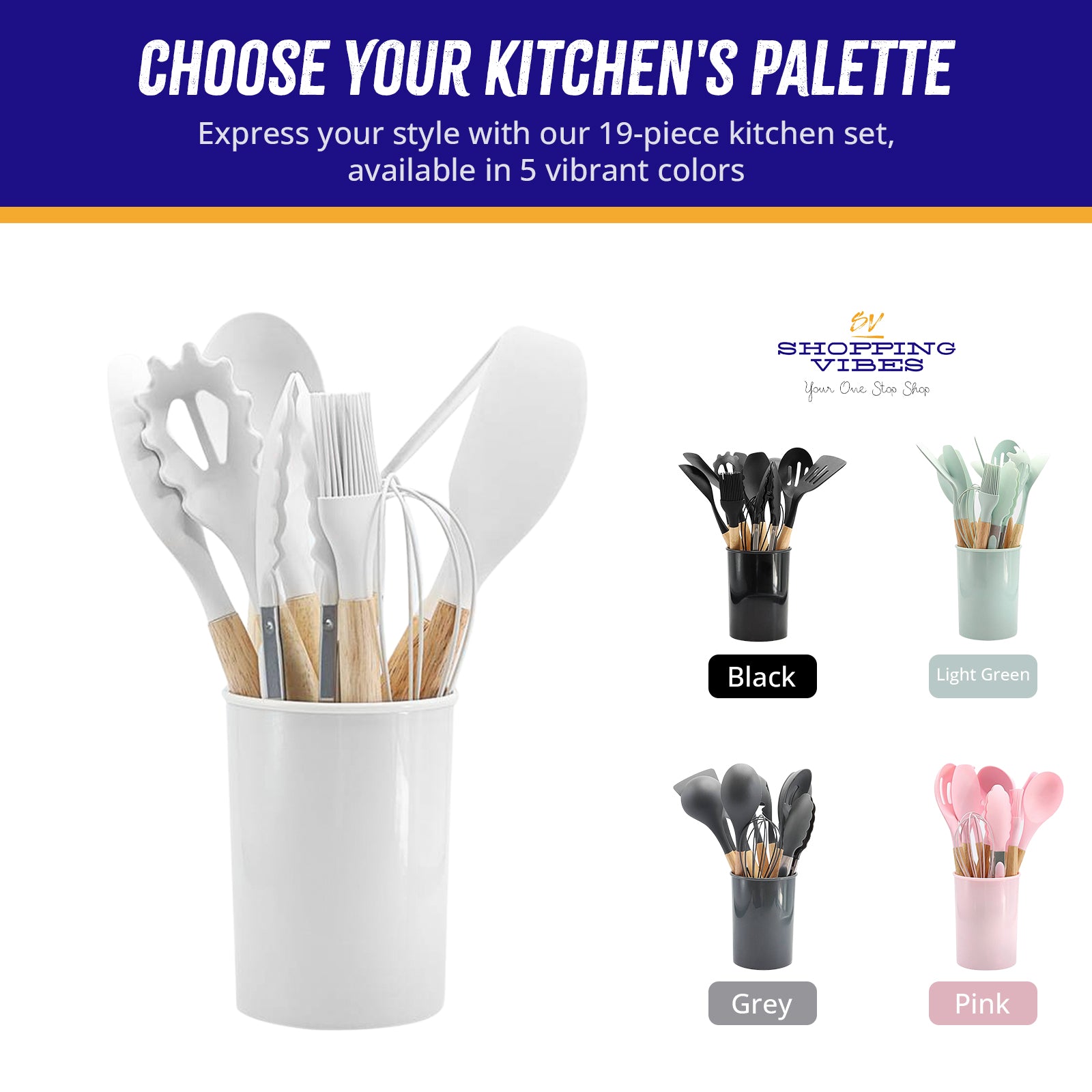 Kitchen Utensils 12 pcs Set