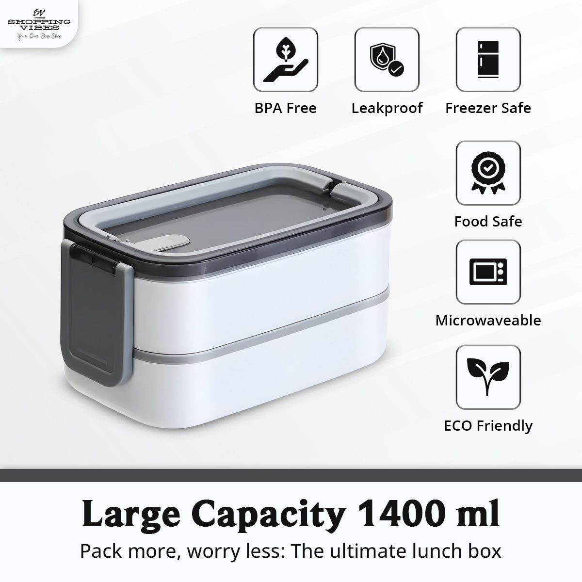 Bento Lunch Box with Bag Set