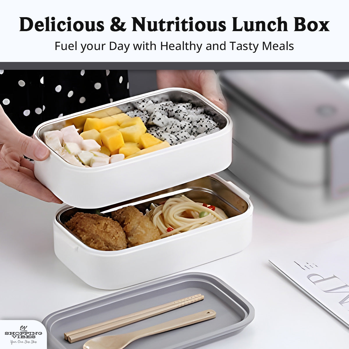 Bento Lunch Box with Bag Set