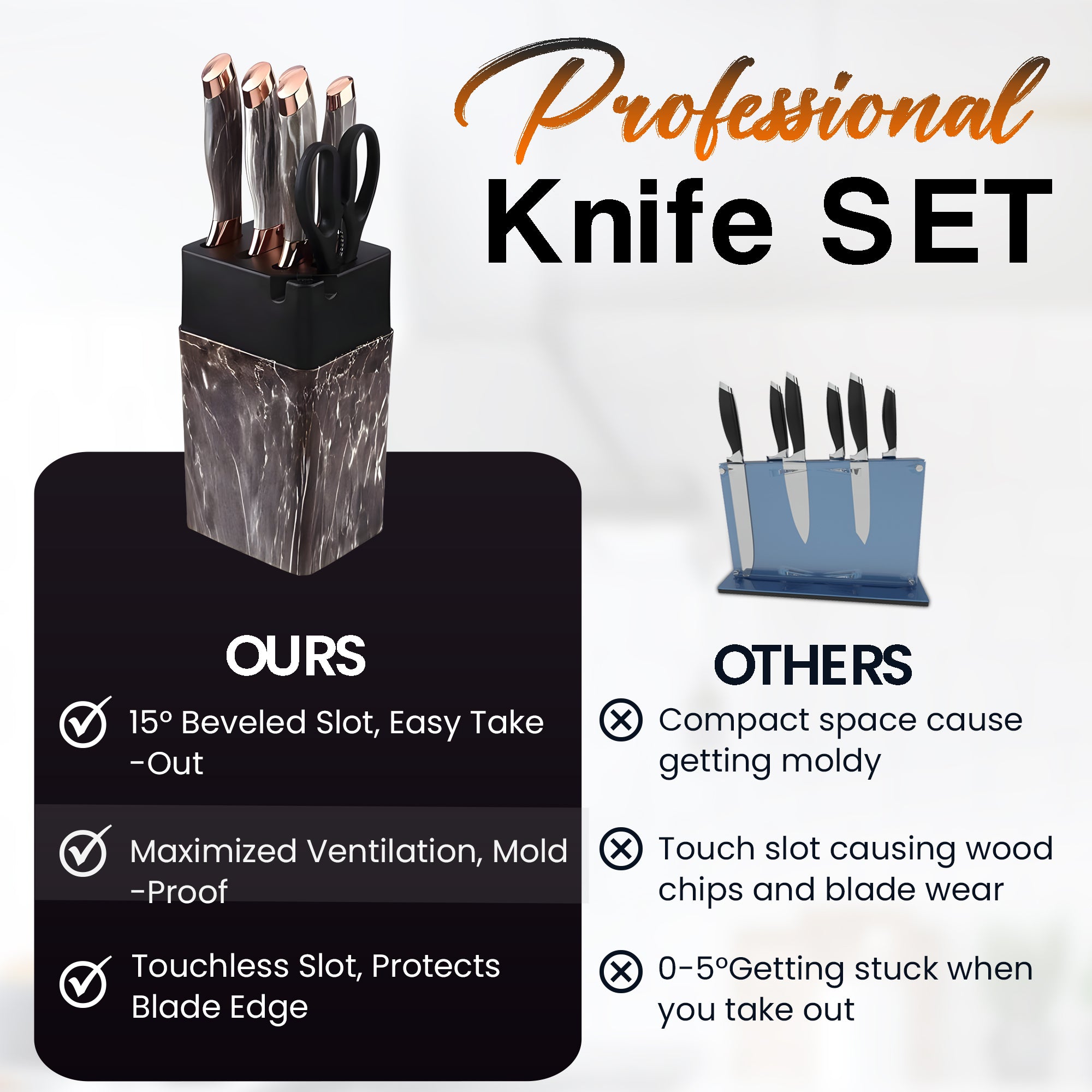 7pcs Knives Set