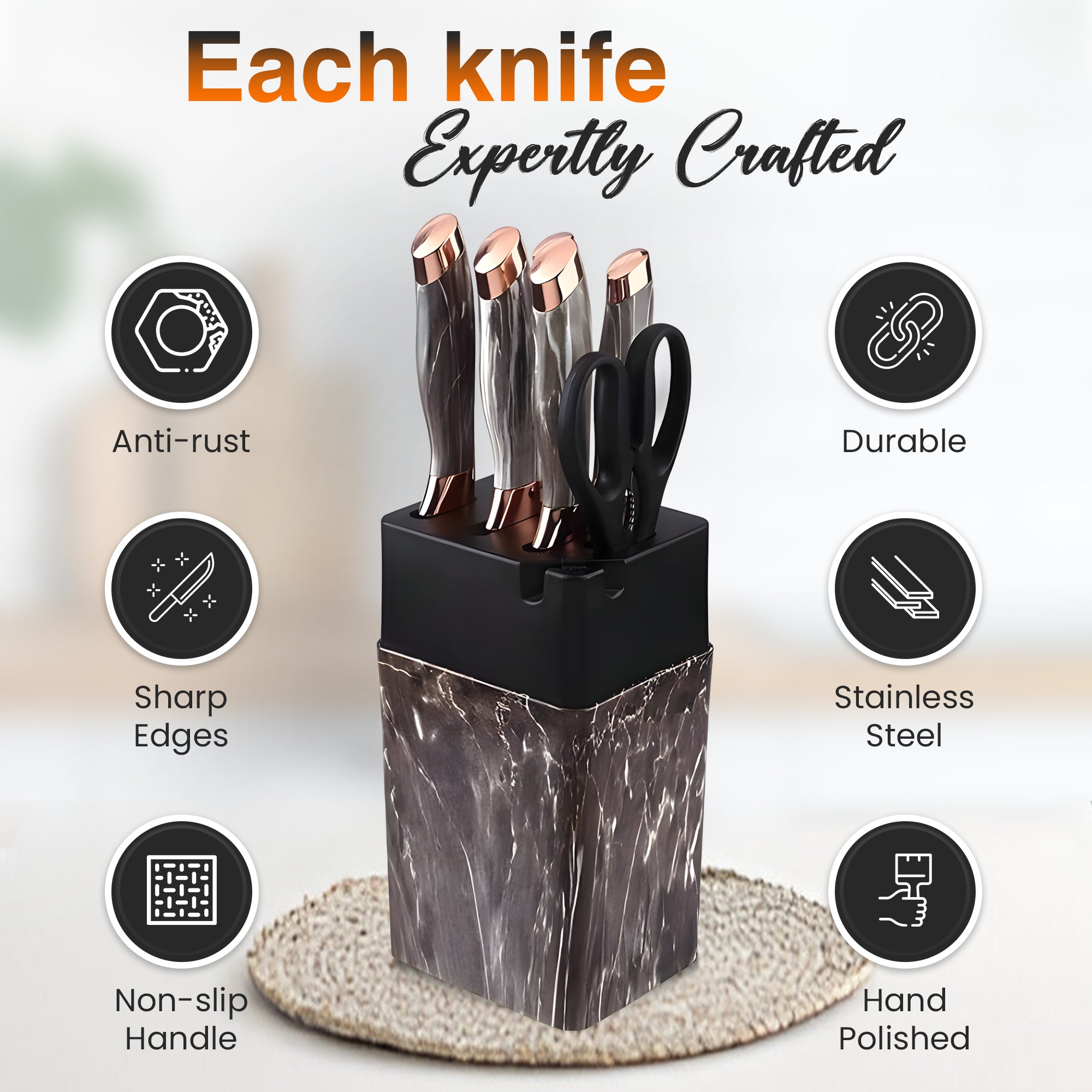 7pcs Knives Set