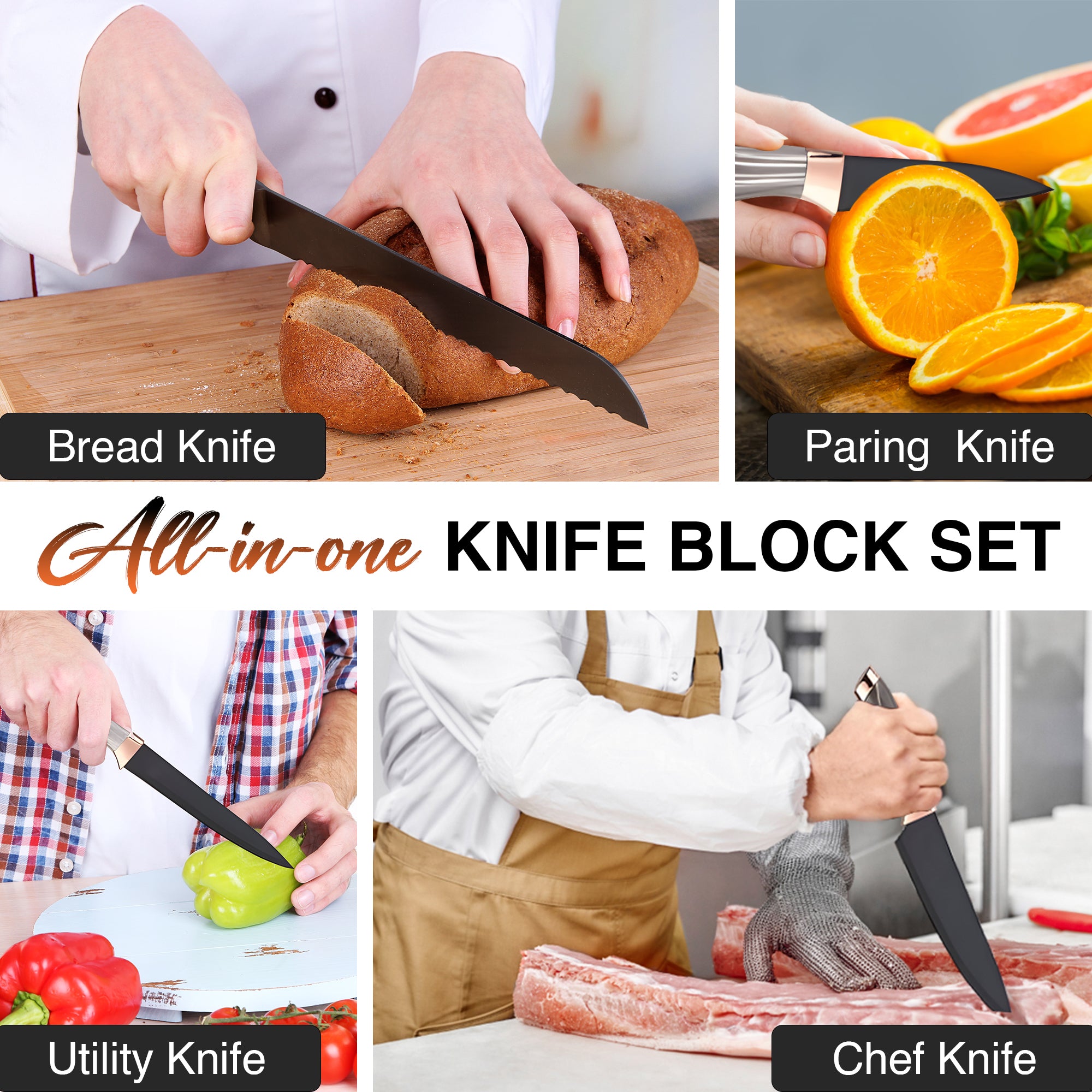 7pcs Knives Set
