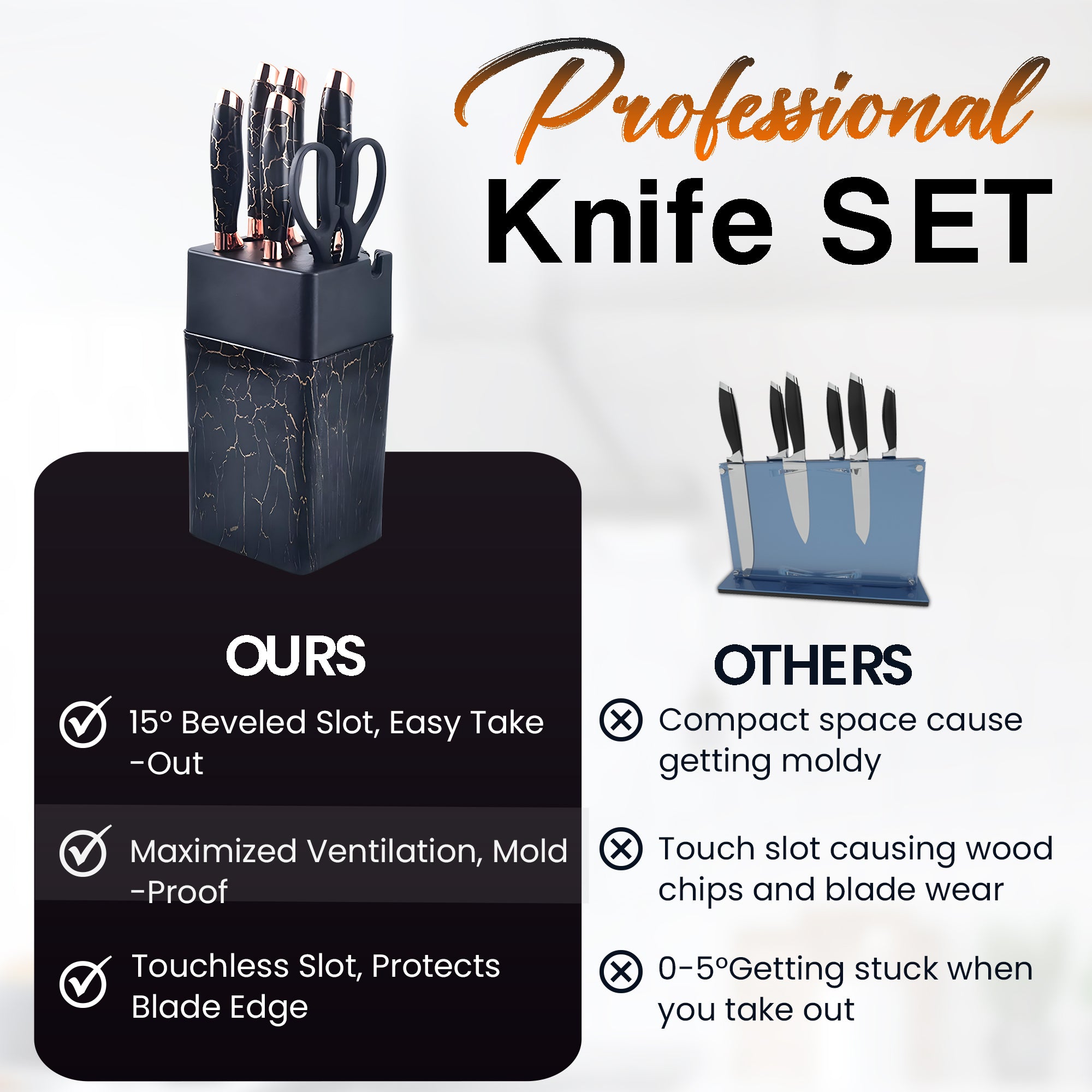 7pcs Knives Set