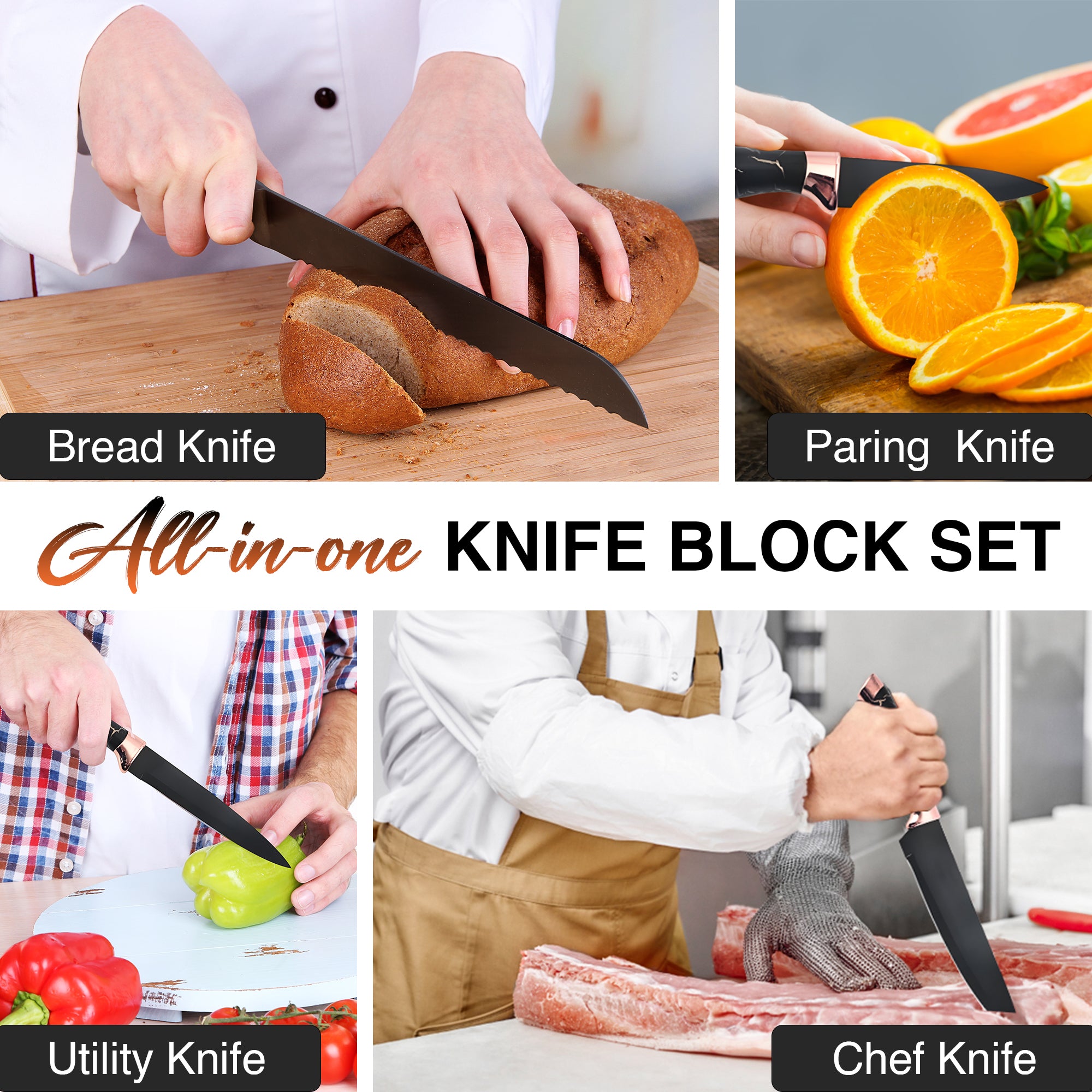 7pcs Knives Set
