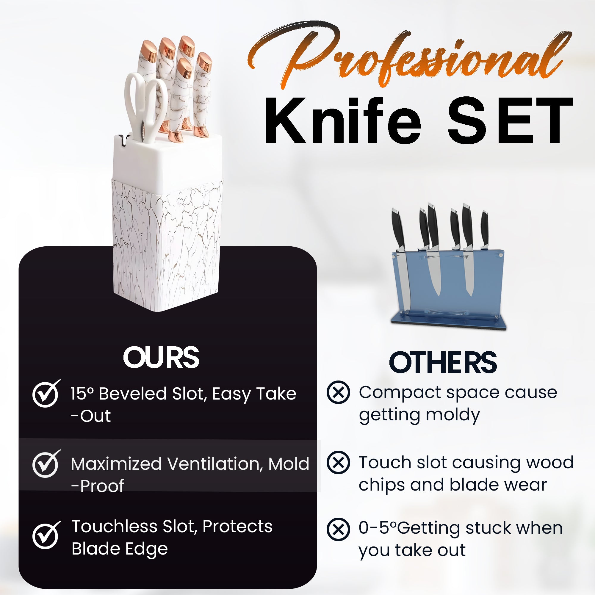 7pcs Knives Set