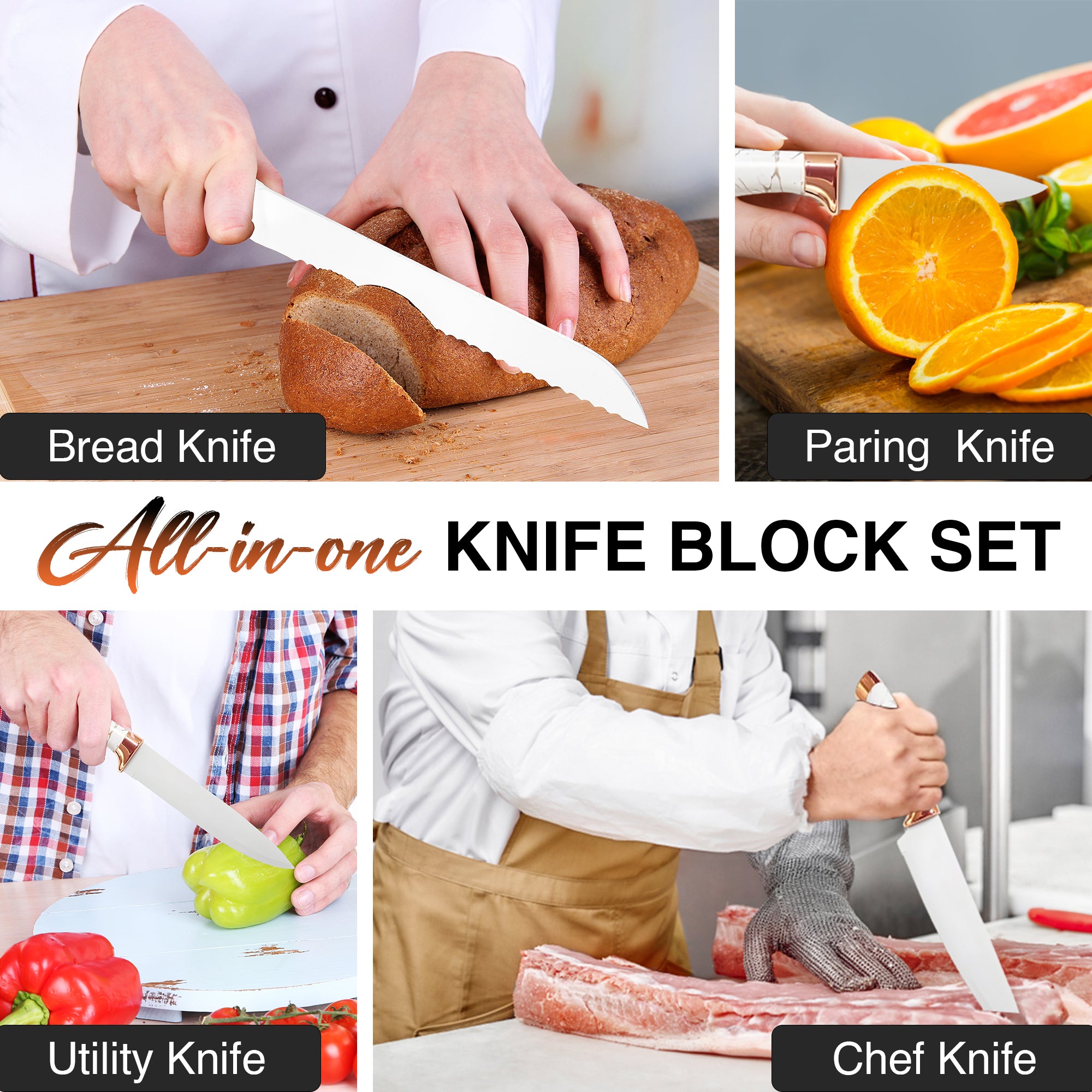 7pcs Knives Set