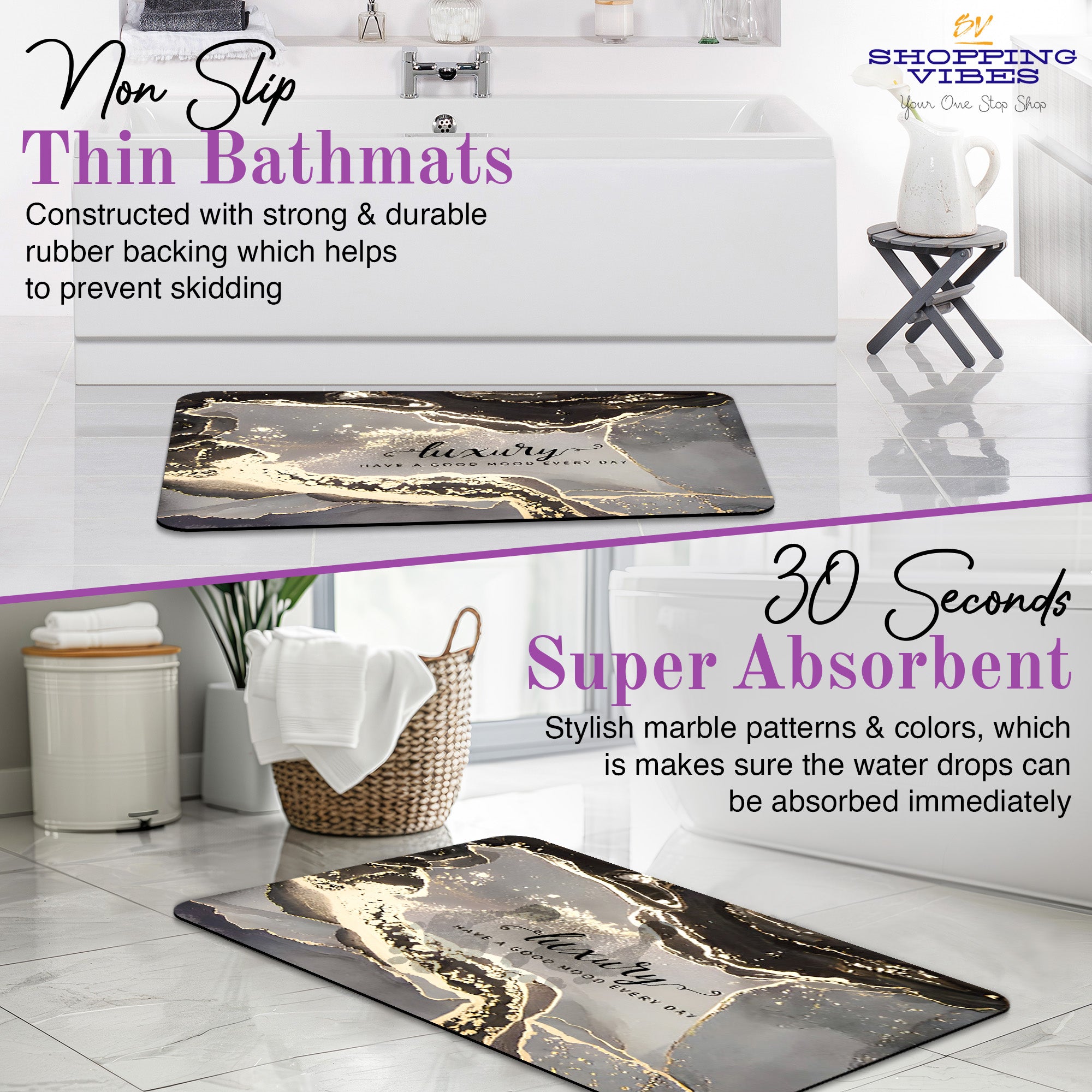 Bath & Kitchen Mat - WL Series