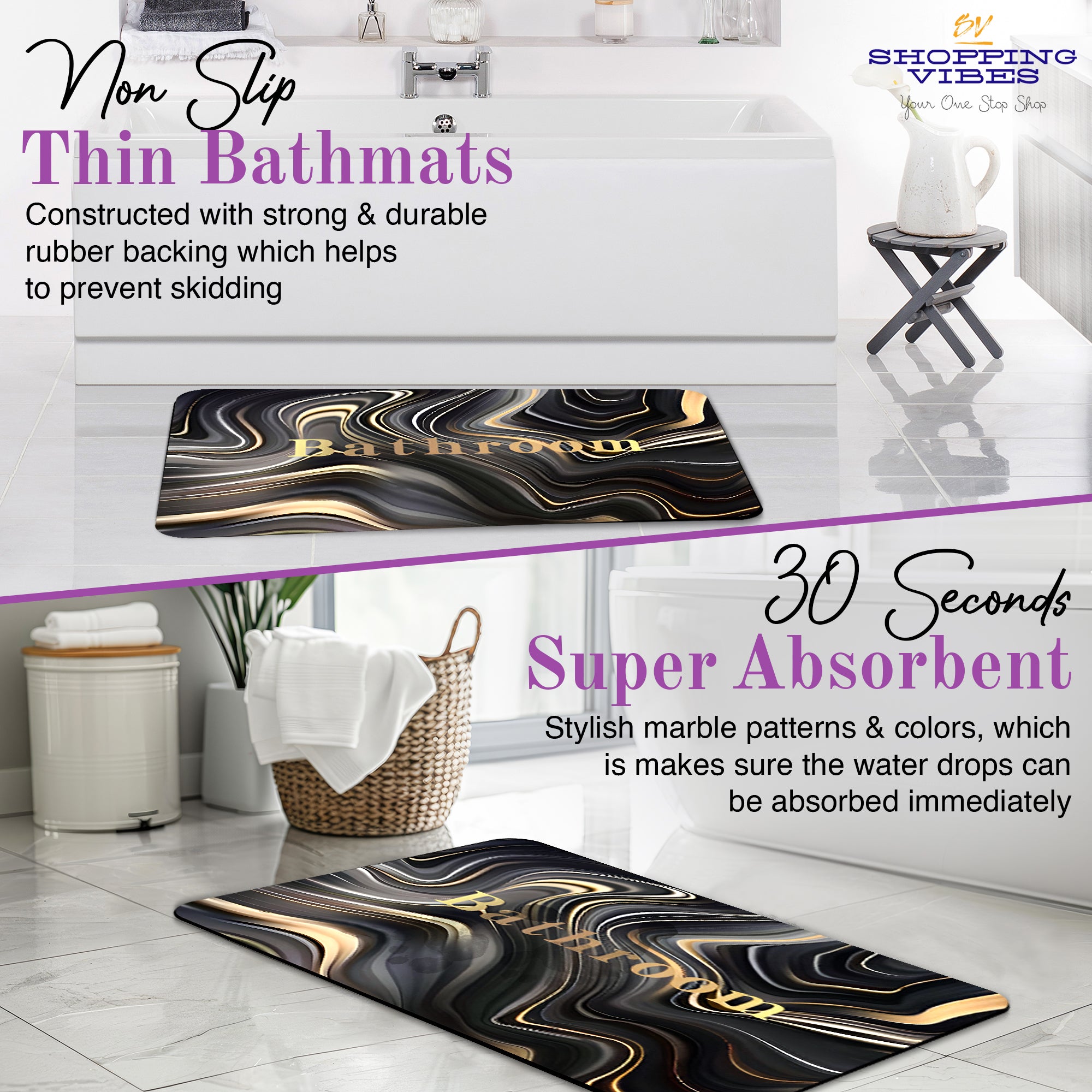 Bath & Kitchen Mat - WL Series