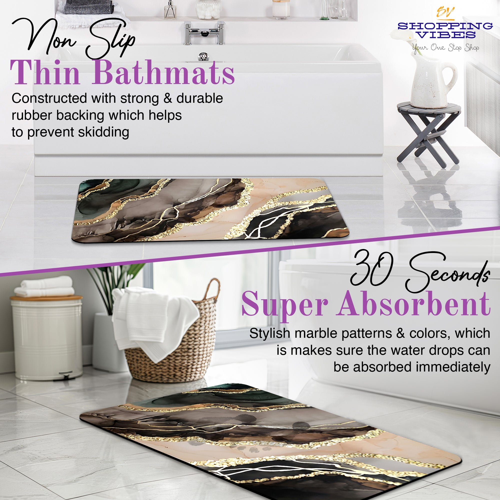 Bath & Kitchen Mat - WL Series