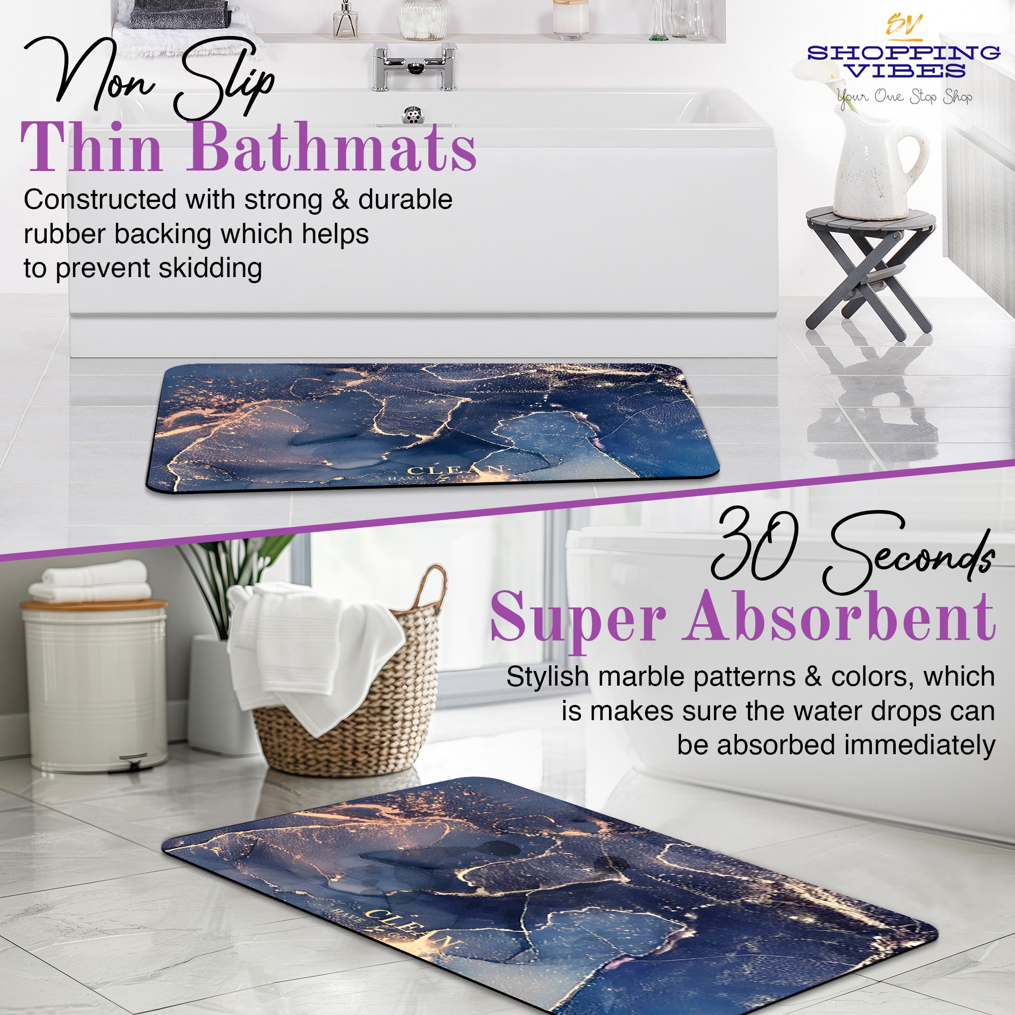 Bath & Kitchen Mat - WL Series