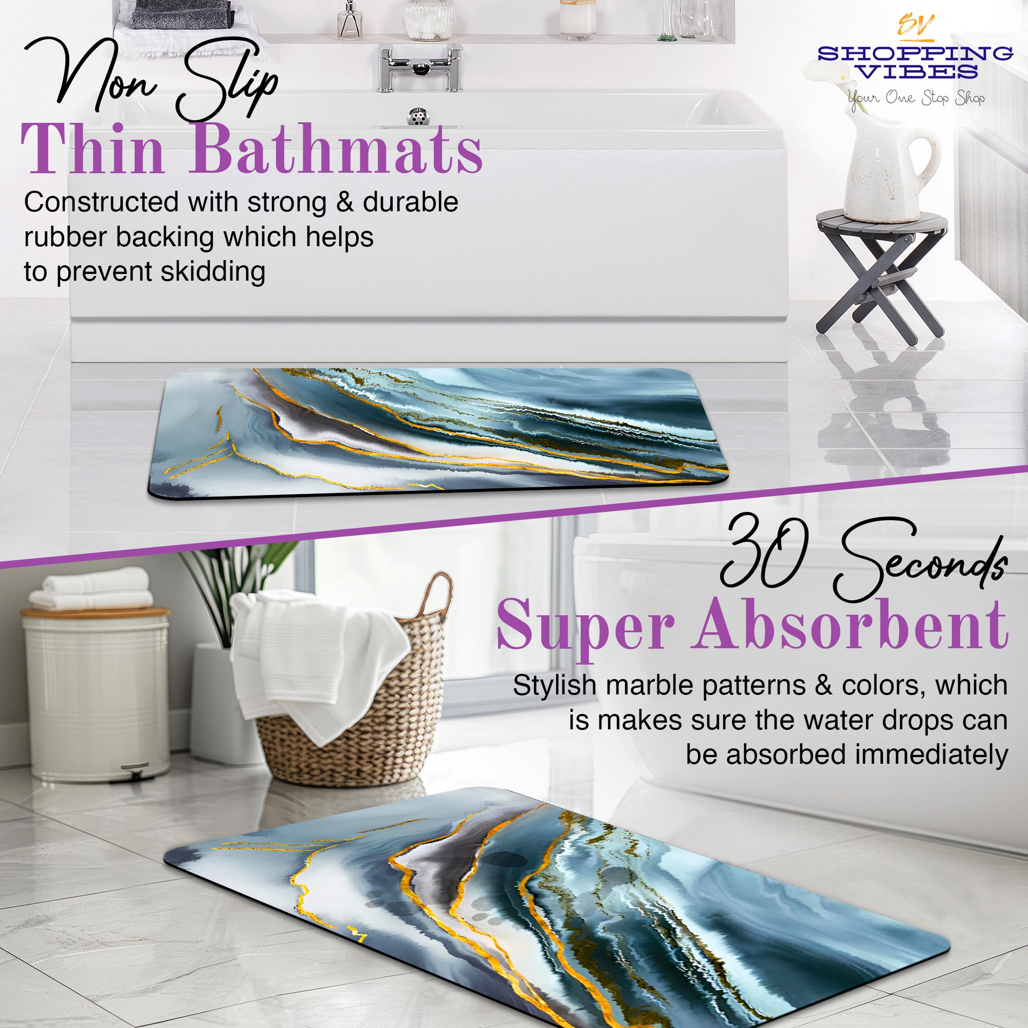 Bath & Kitchen Mat - WL Series