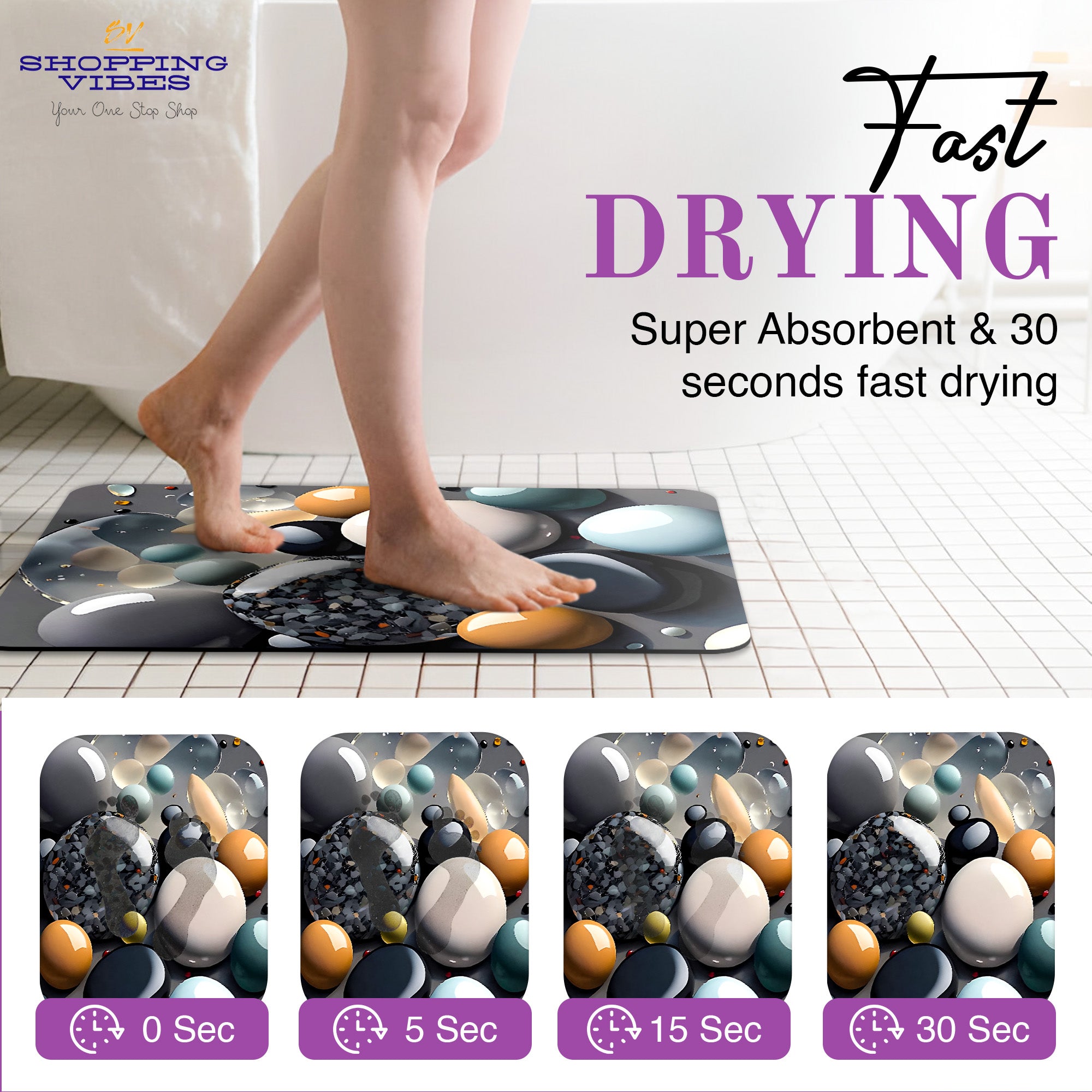Bath & Kitchen Mat - JY Series