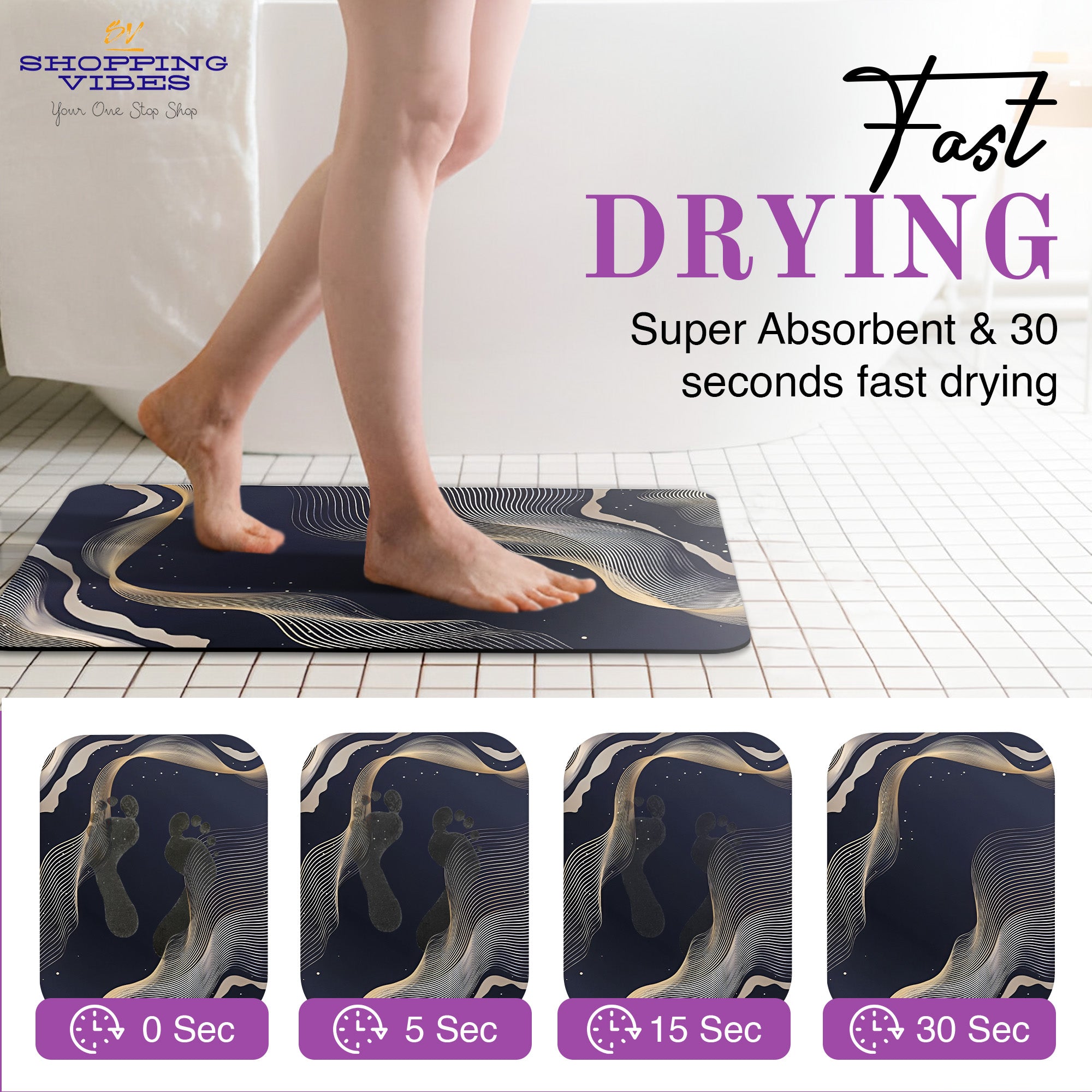 Bath & Kitchen Mat - JY Series