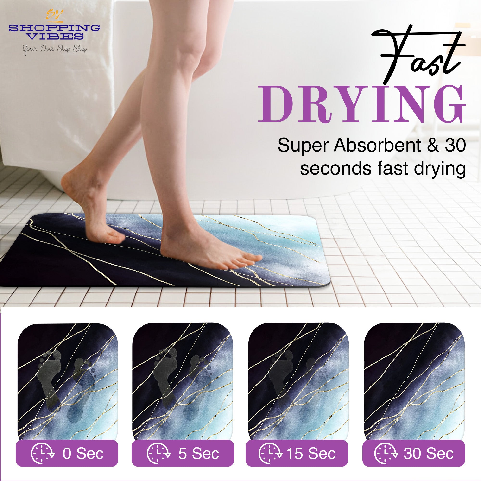 Bath & Kitchen Mat - WL Series