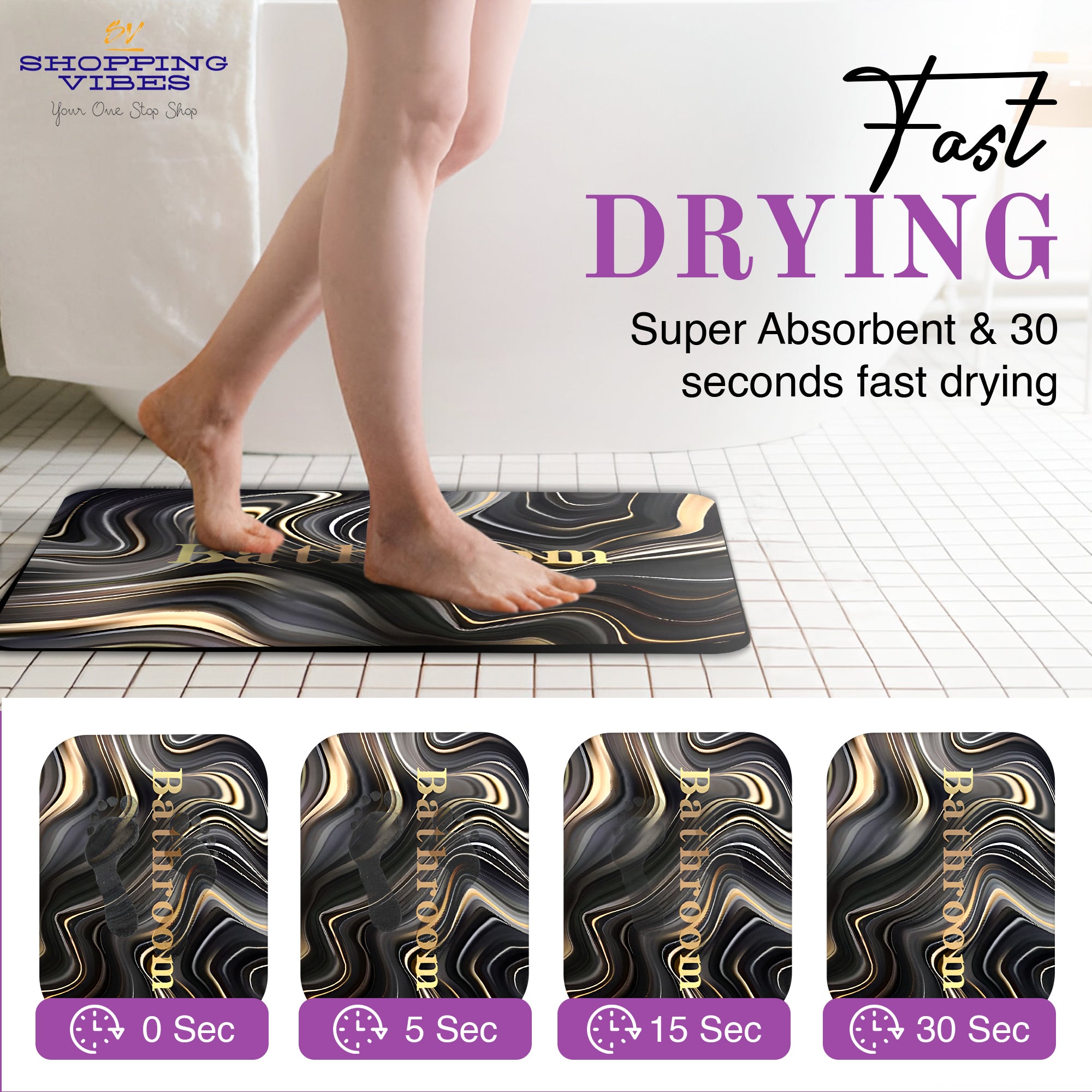 Bath & Kitchen Mat - WL Series
