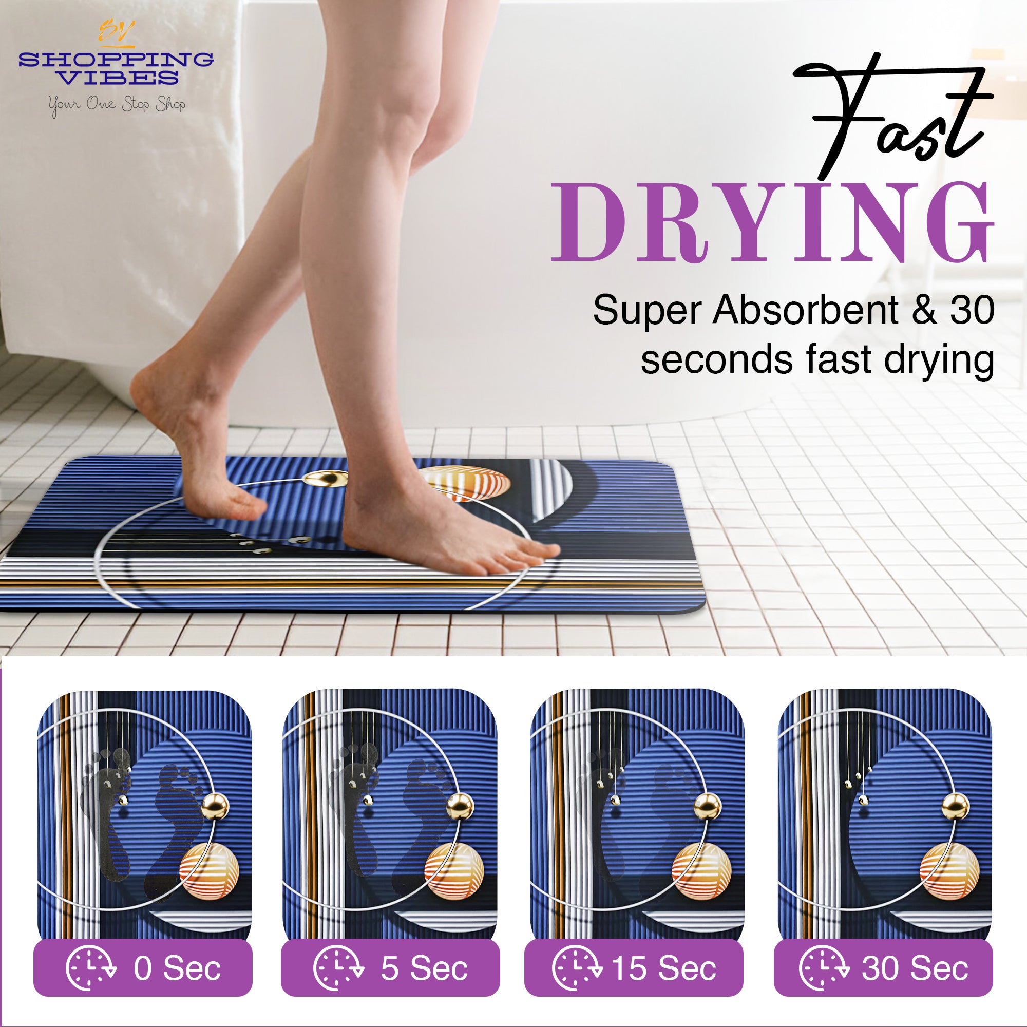 Bath & Kitchen Mat - JY Series