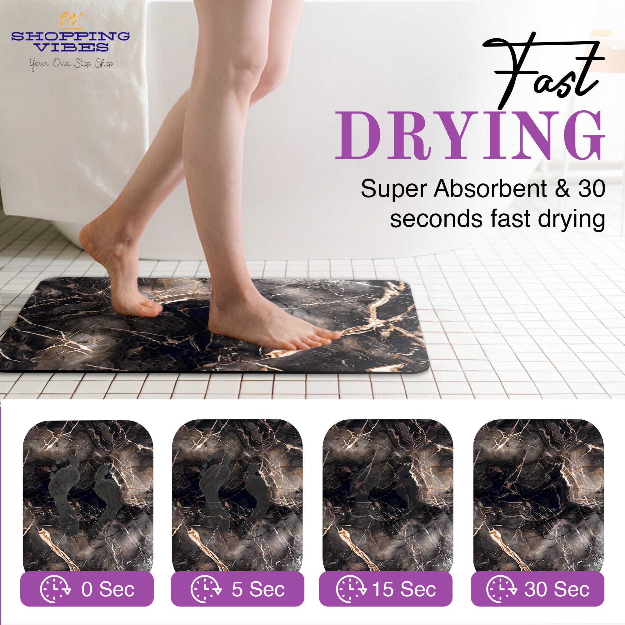 Bath & Kitchen Mat - WL Series