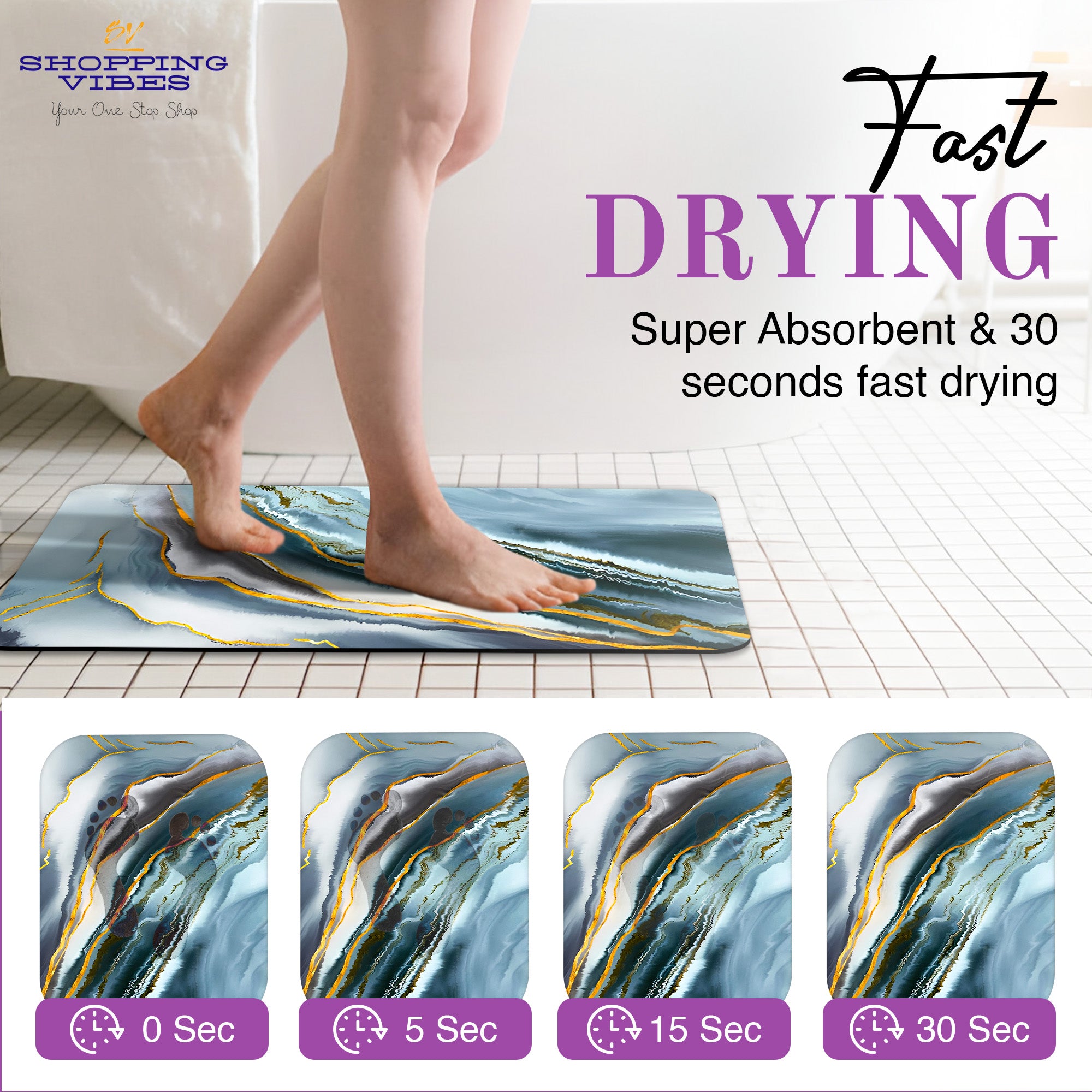 Bath & Kitchen Mat - WL Series