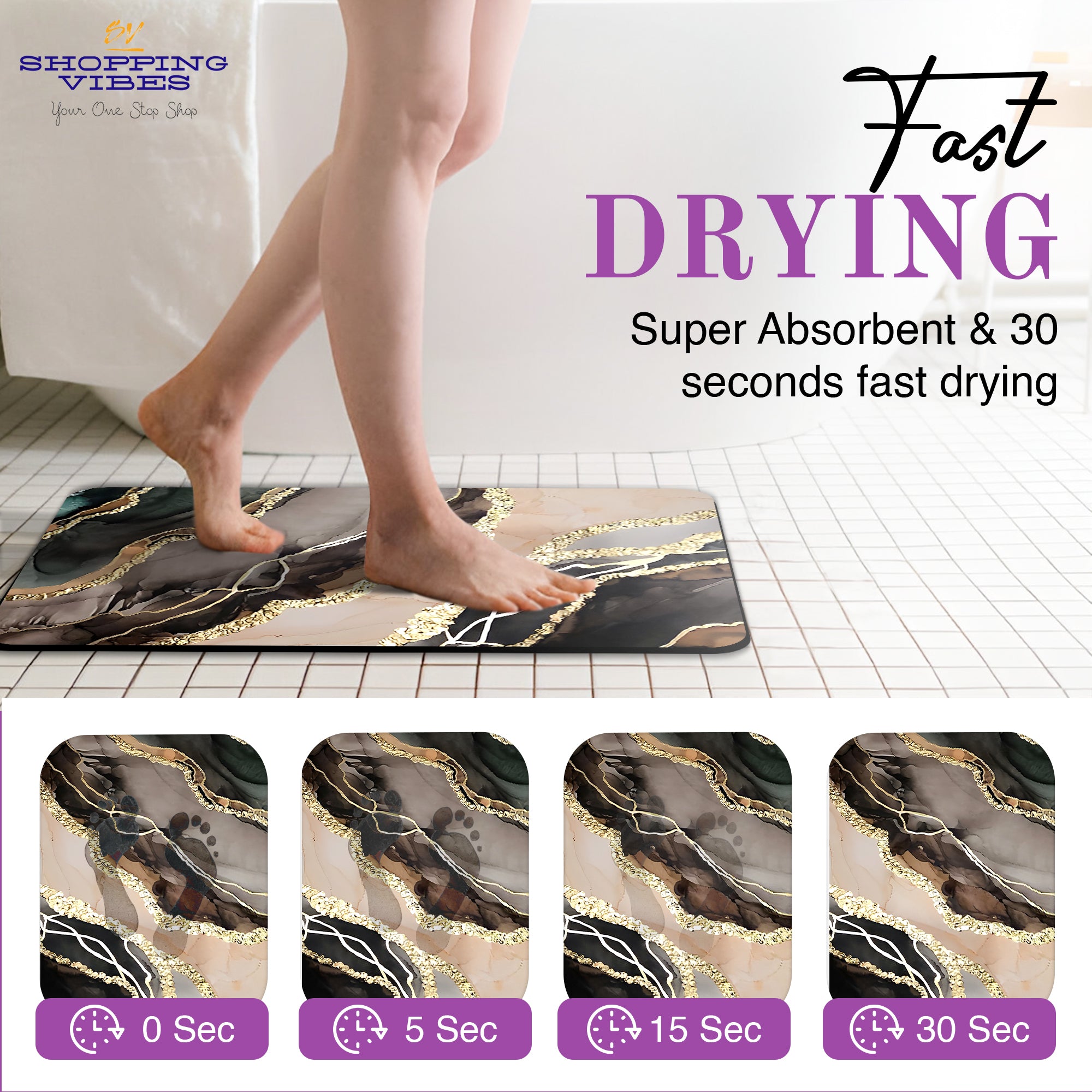 Bath & Kitchen Mat - WL Series