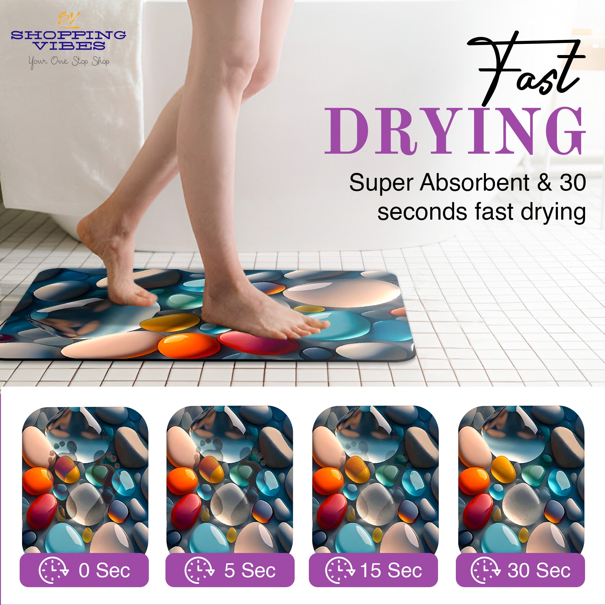 Bath & Kitchen Mat - JY Series