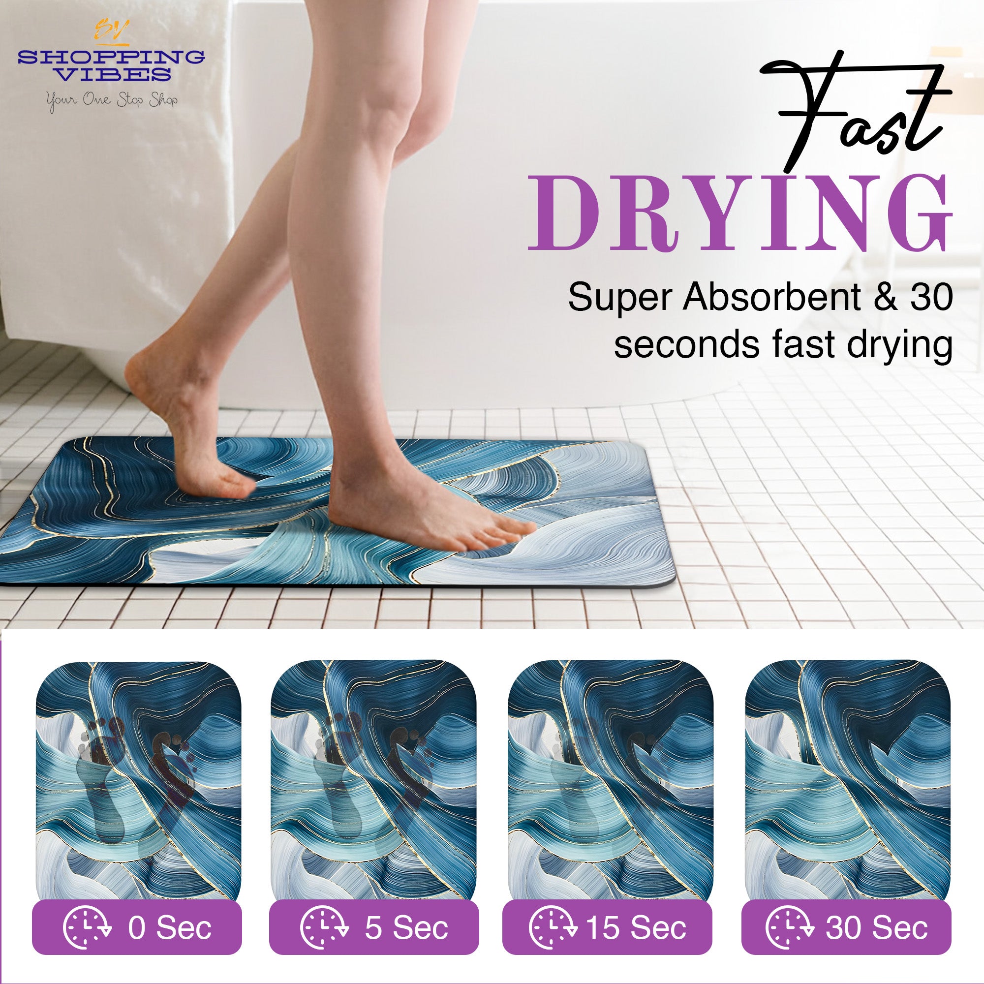 Bath & Kitchen Mat - JY Series