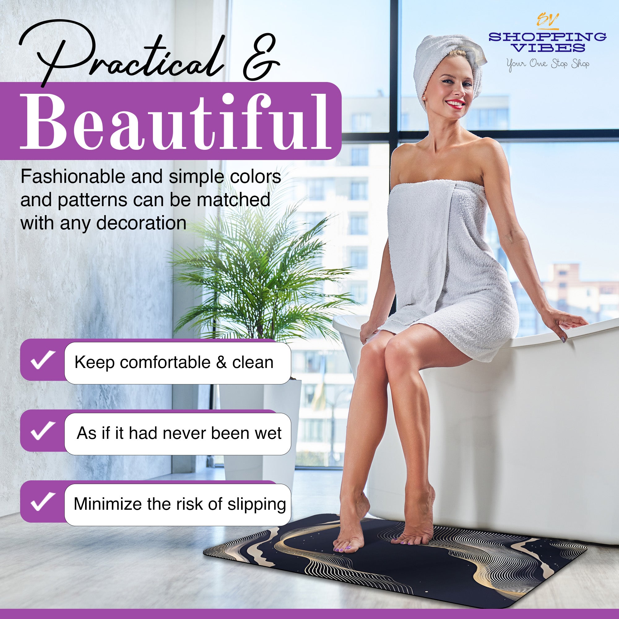 Bath & Kitchen Mat - JY Series