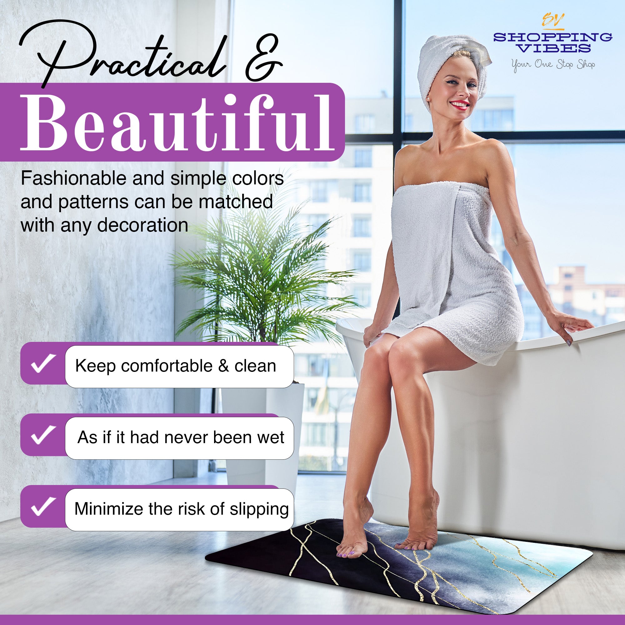 Bath & Kitchen Mat - WL Series