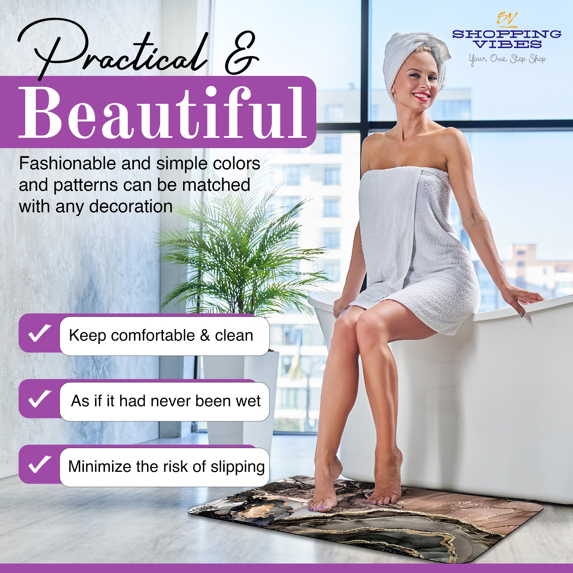 Bath & Kitchen Mat - WL Series