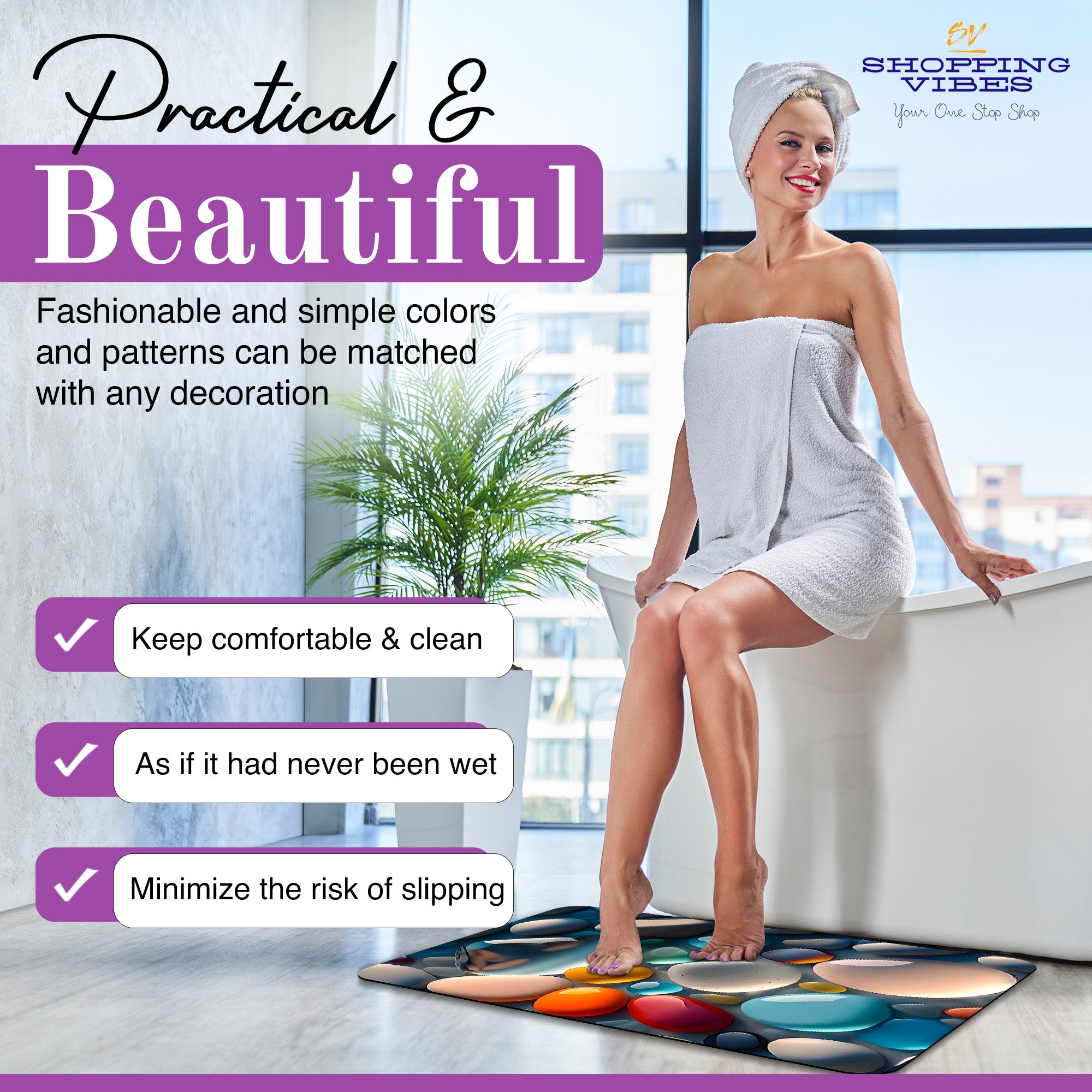 Bath & Kitchen Mat - JY Series