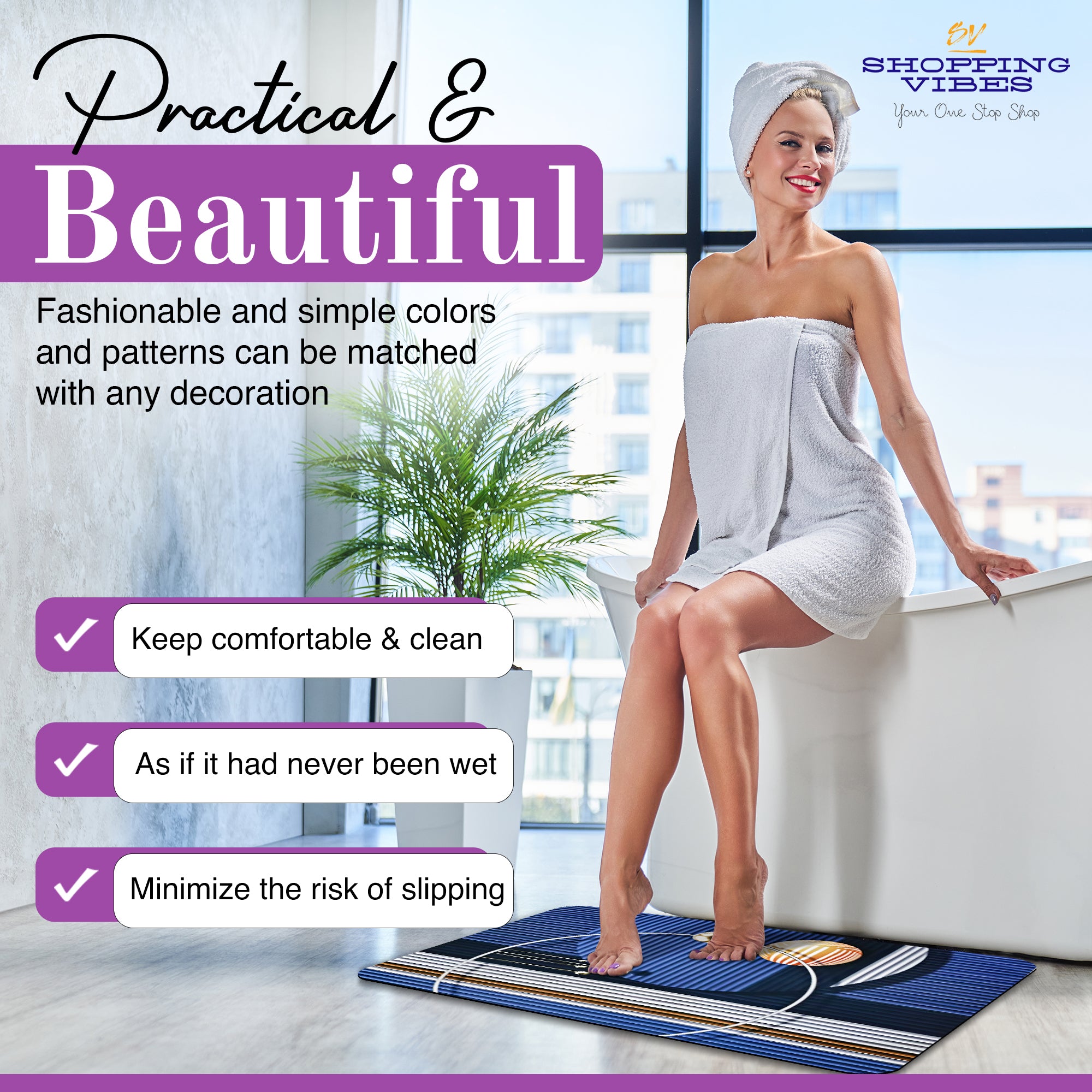 Bath & Kitchen Mat - JY Series