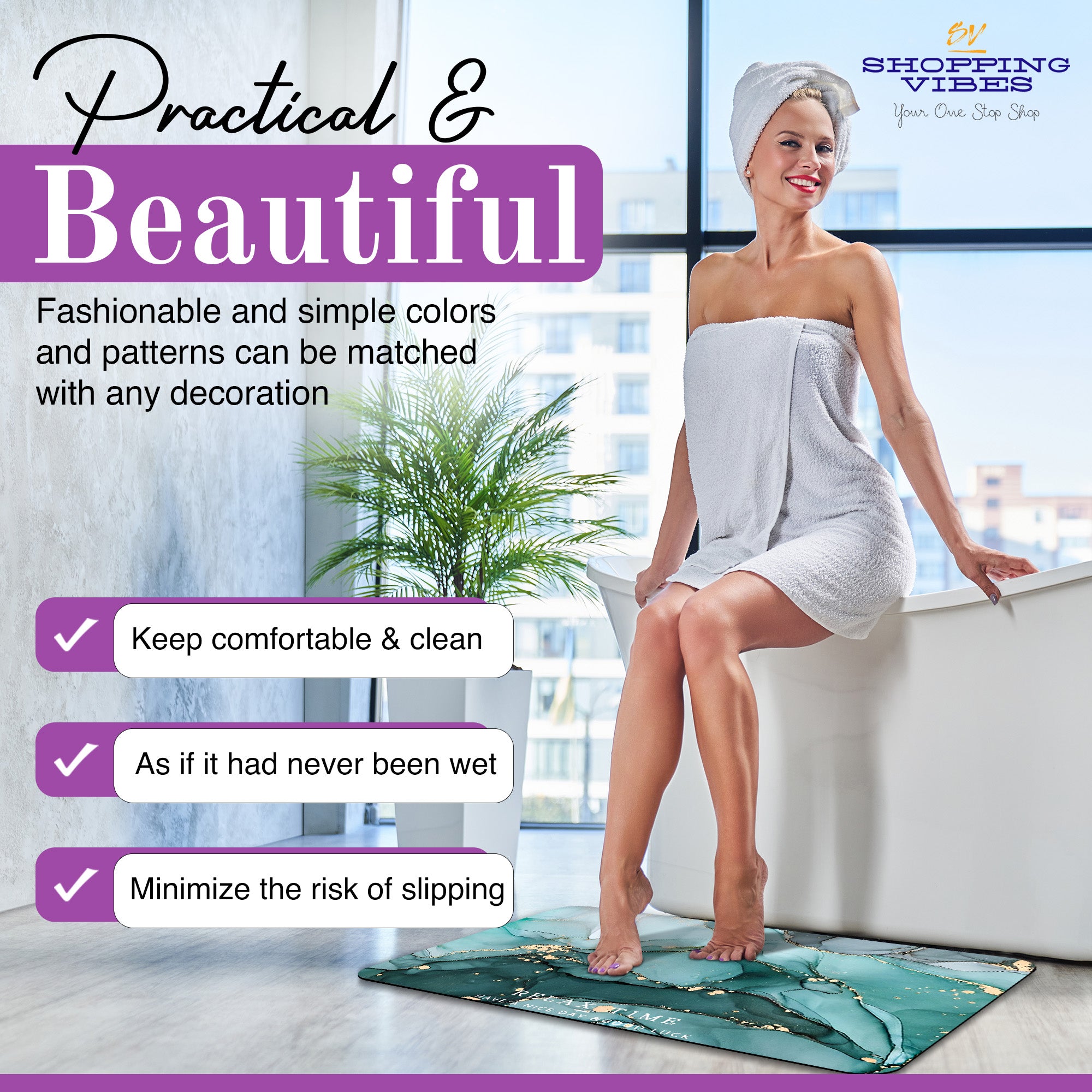 Bath & Kitchen Mat - WL Series