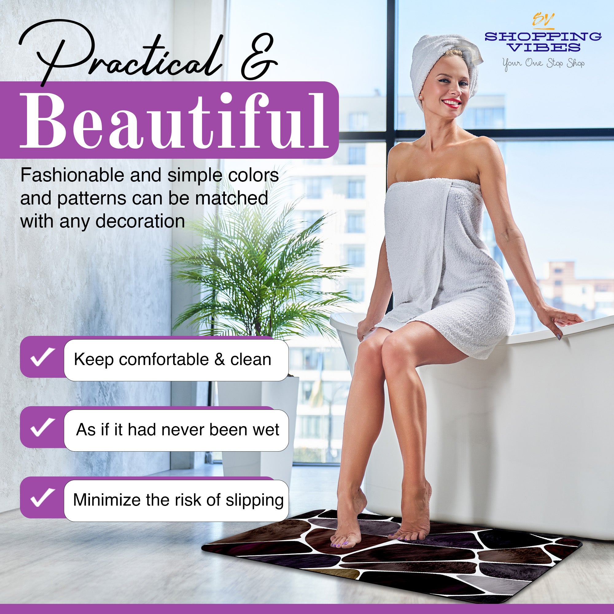 Bath & Kitchen Mat - JY Series