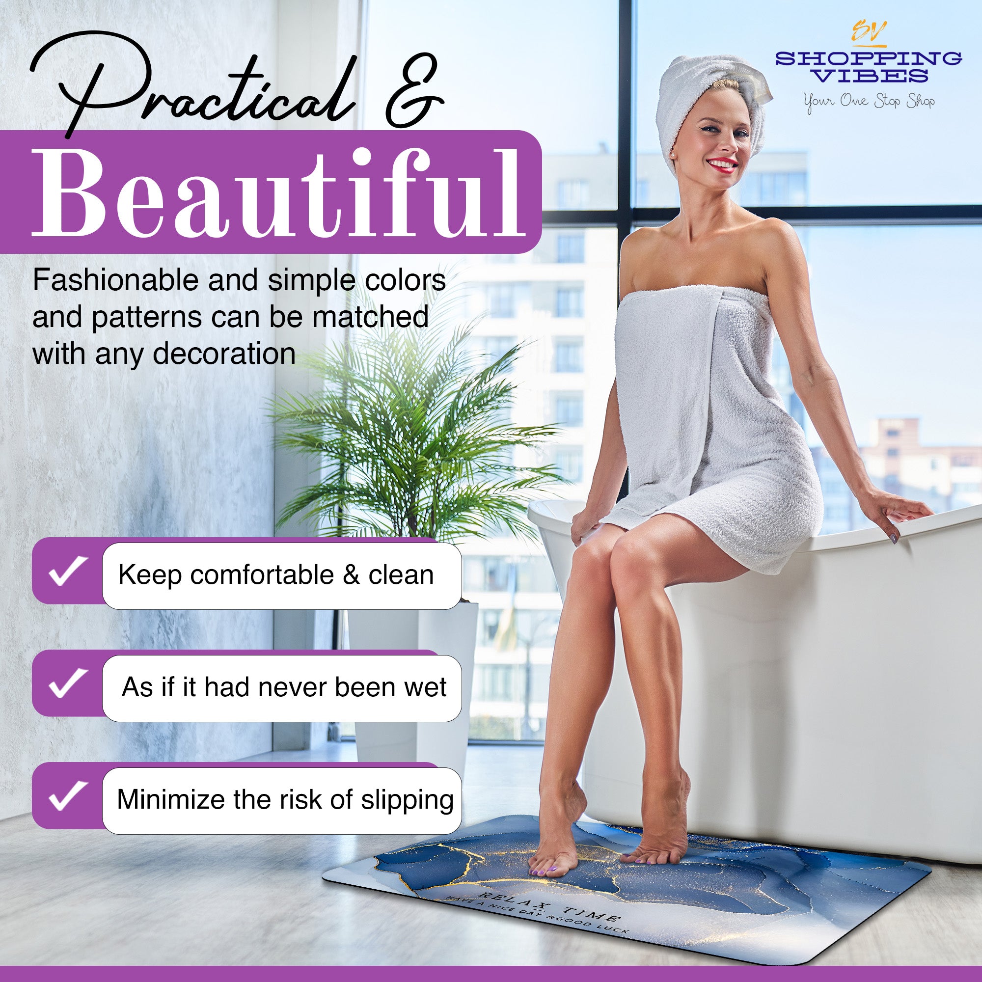 Bath & Kitchen Mat - WL Series