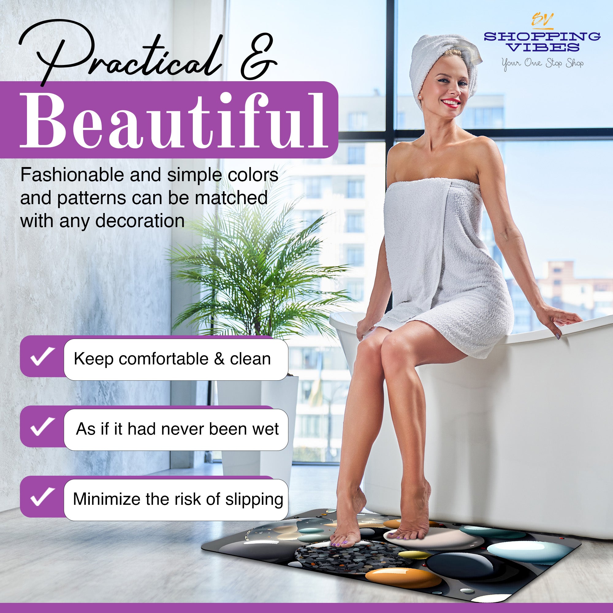 Bath & Kitchen Mat - JY Series