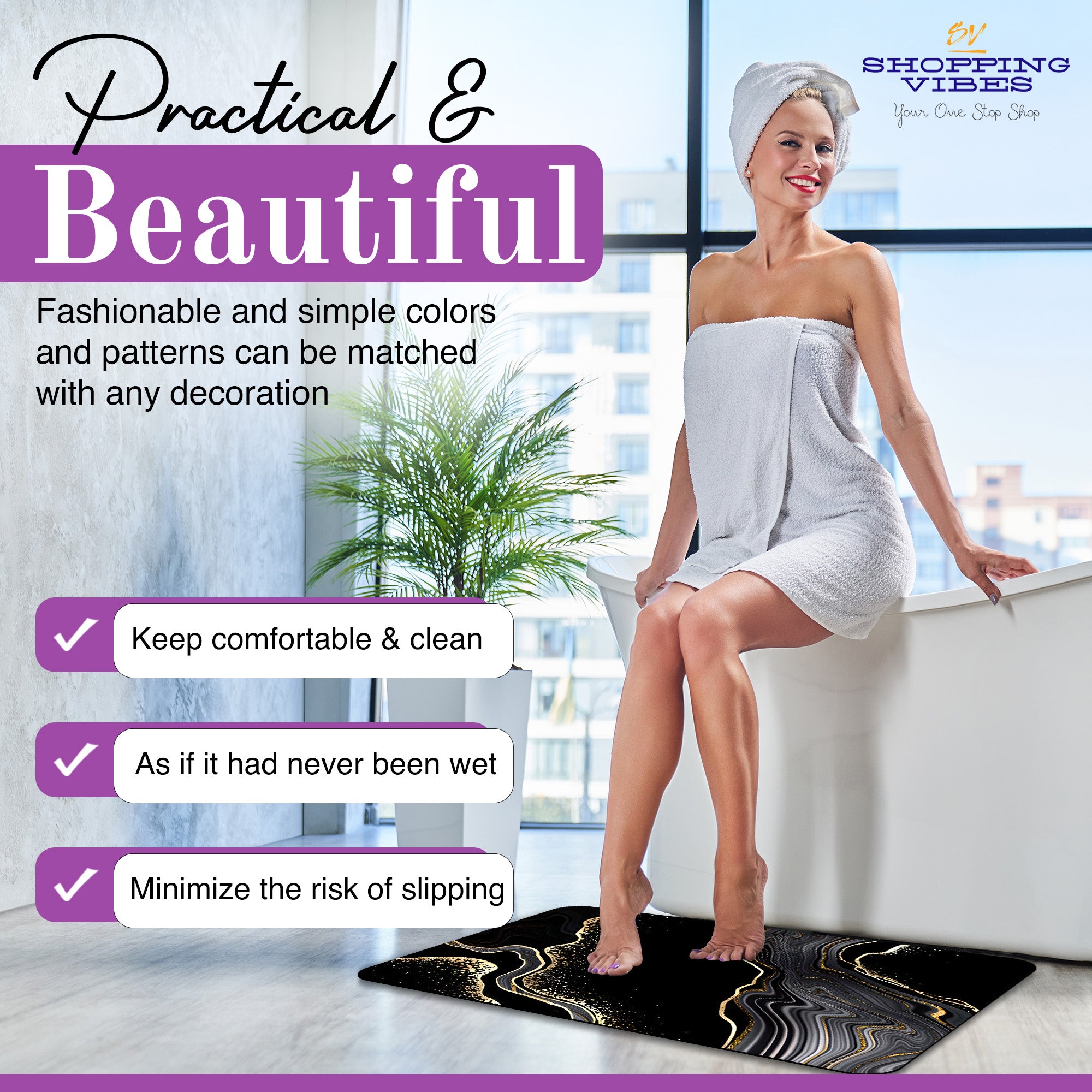 Bath & Kitchen Mat - WL Series