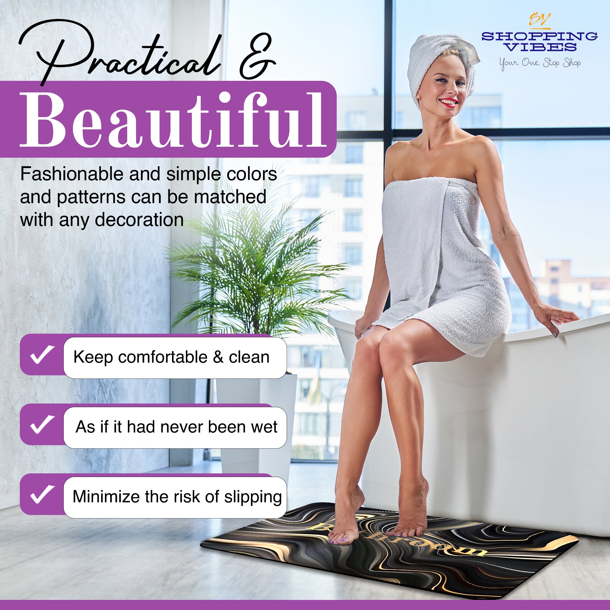 Bath & Kitchen Mat - WL Series