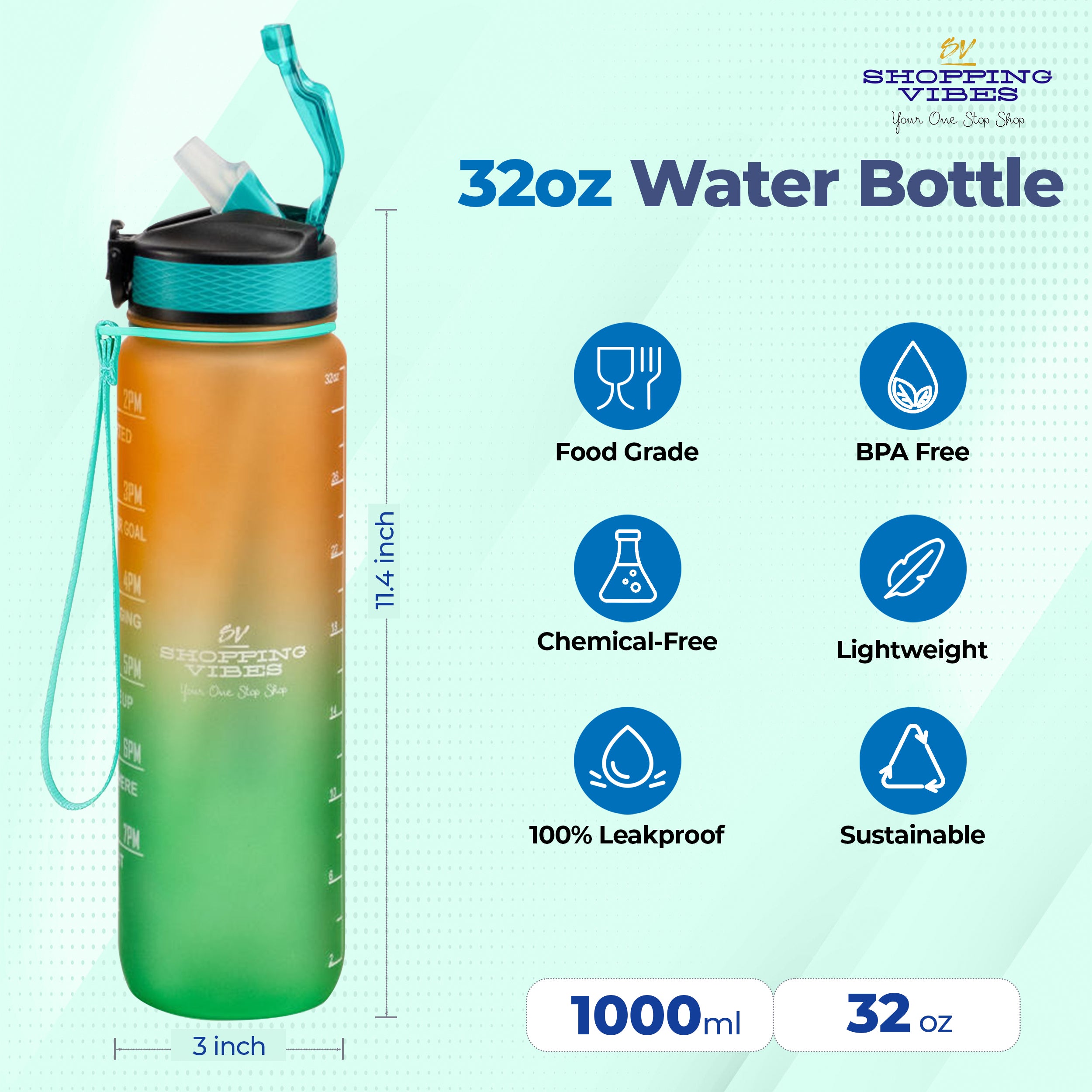 Sports Water Bottle