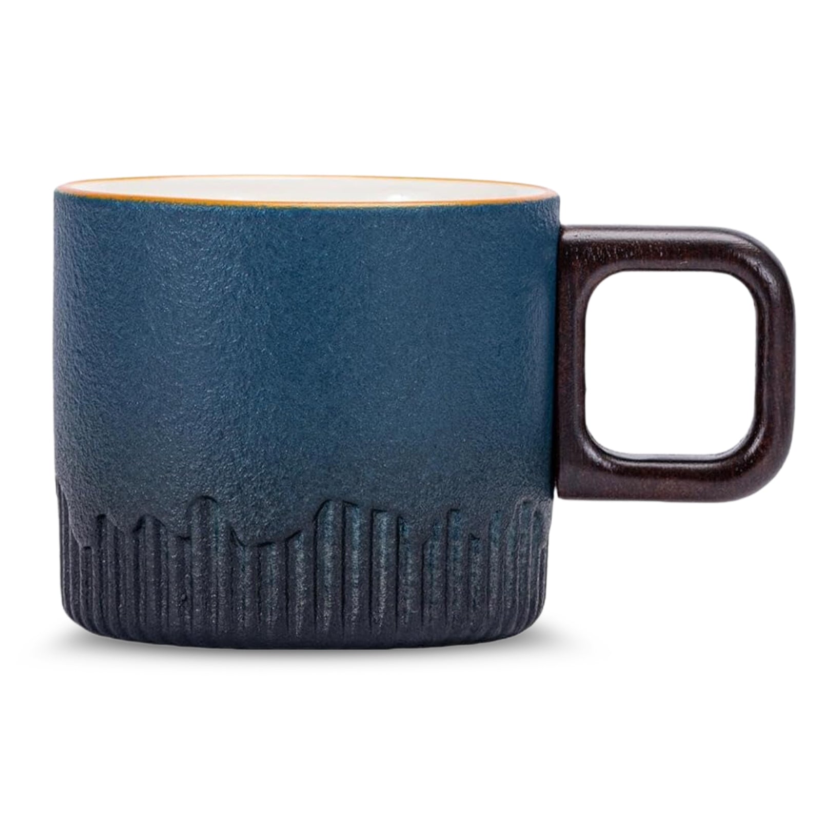 Ceramic Mug Wooden Handle