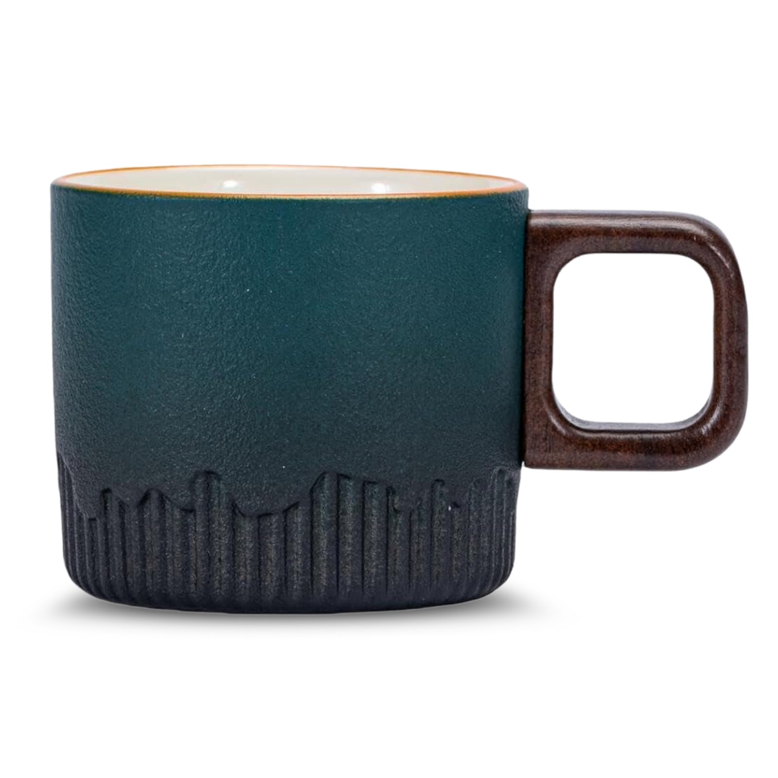Ceramic Mug Wooden Handle