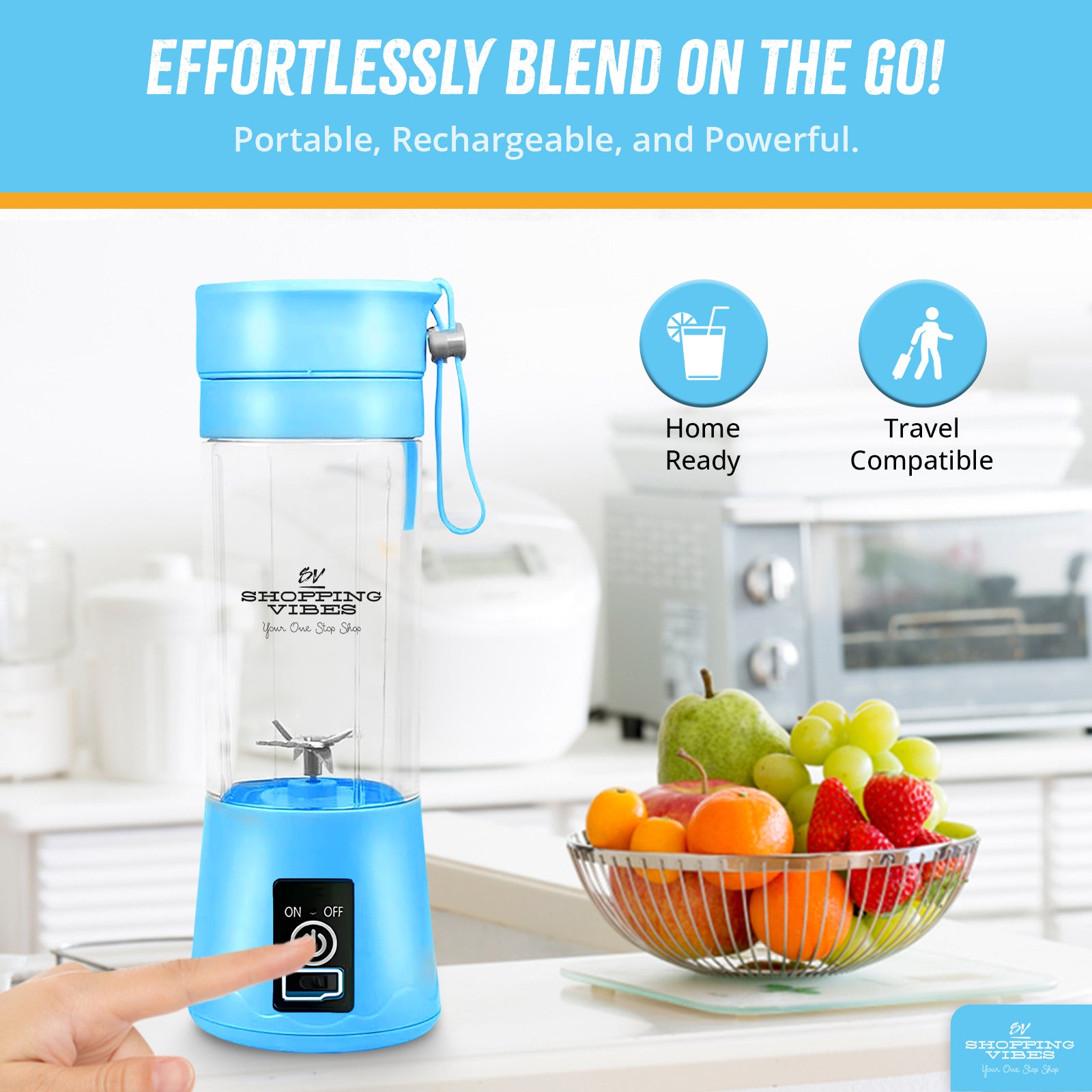 Fresh Juice Portable Blender