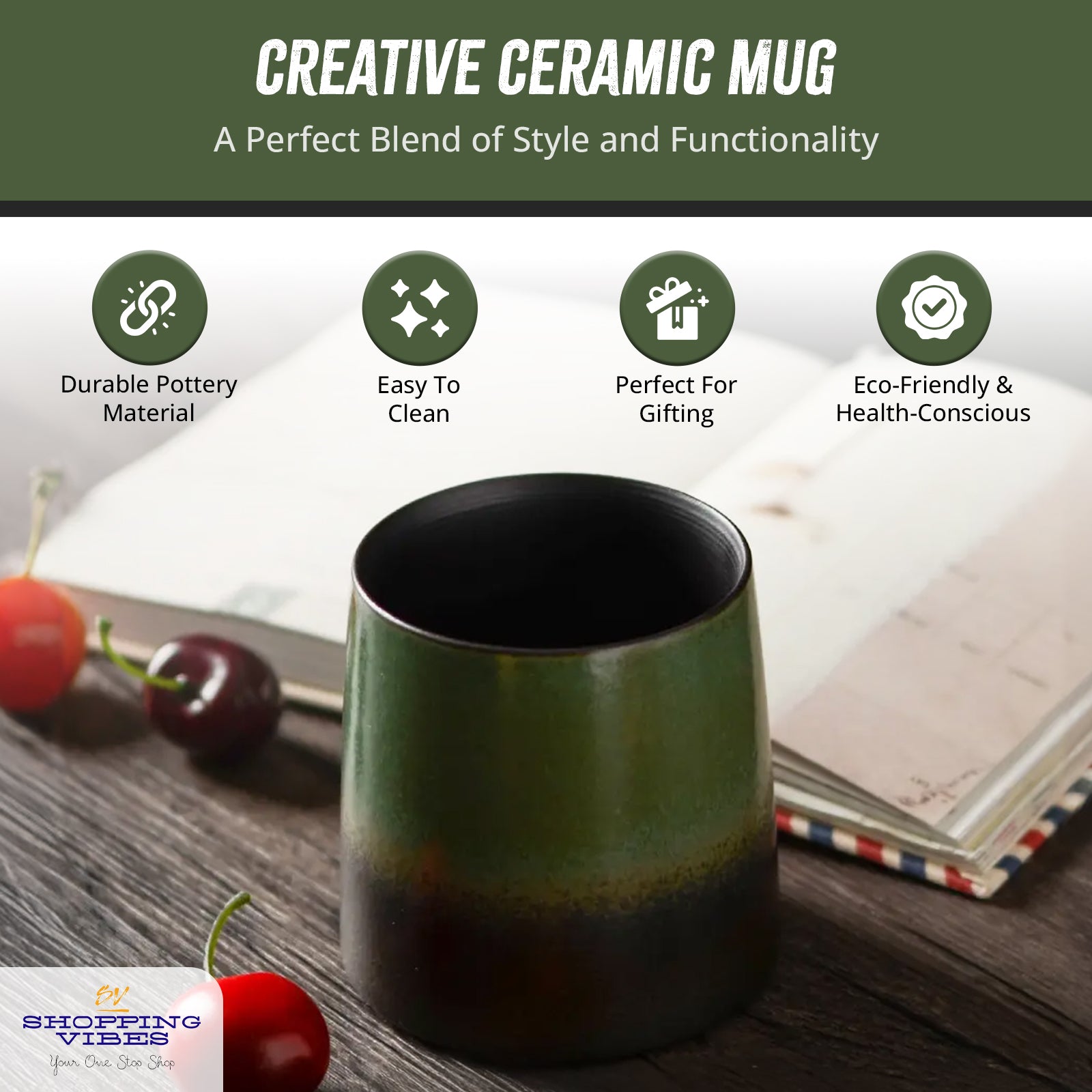 Handmade Ceramic Coffee Mug