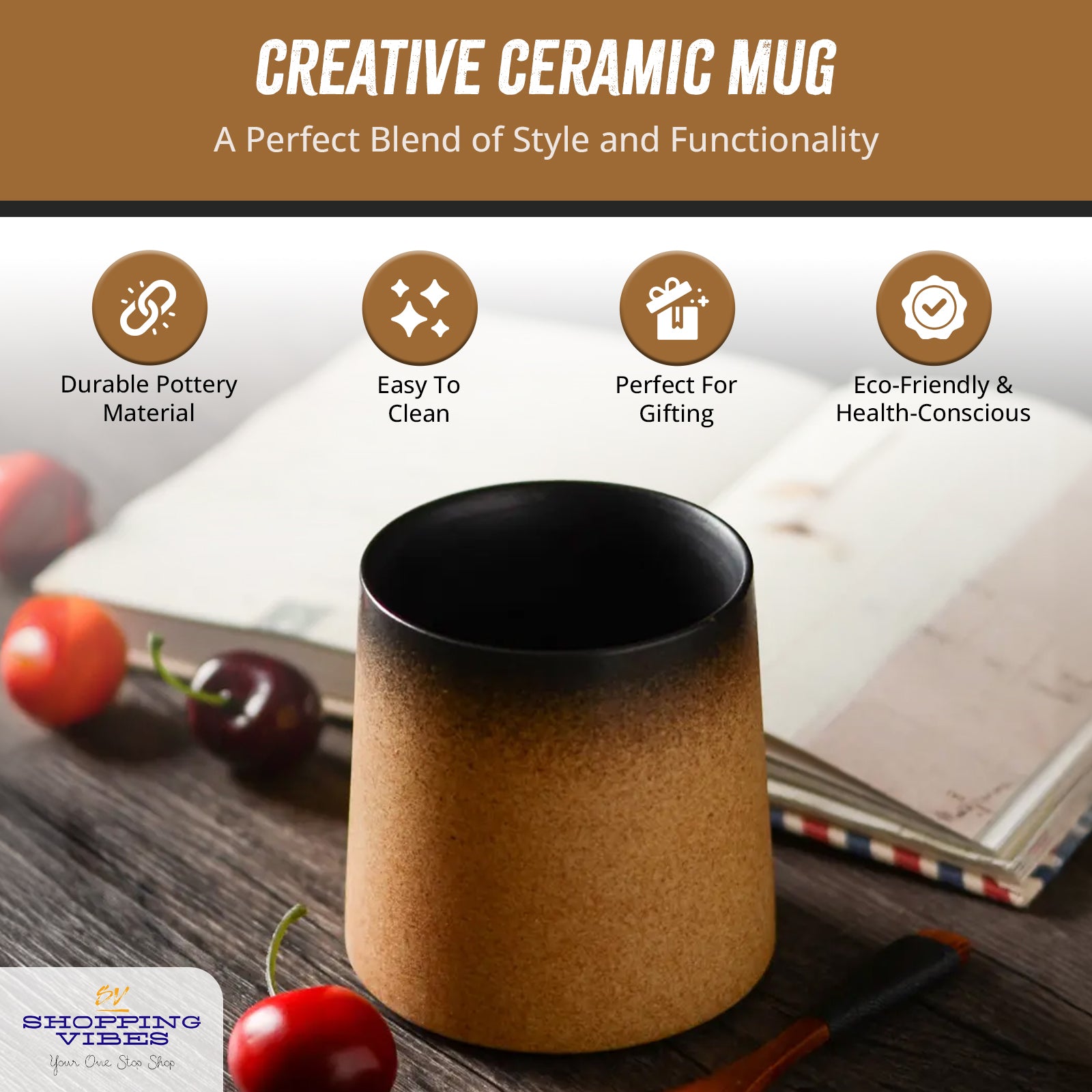 Handmade Ceramic Coffee Mug
