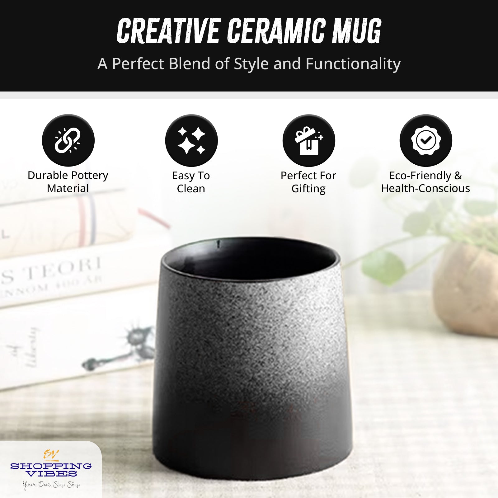 Handmade Ceramic Coffee Mug