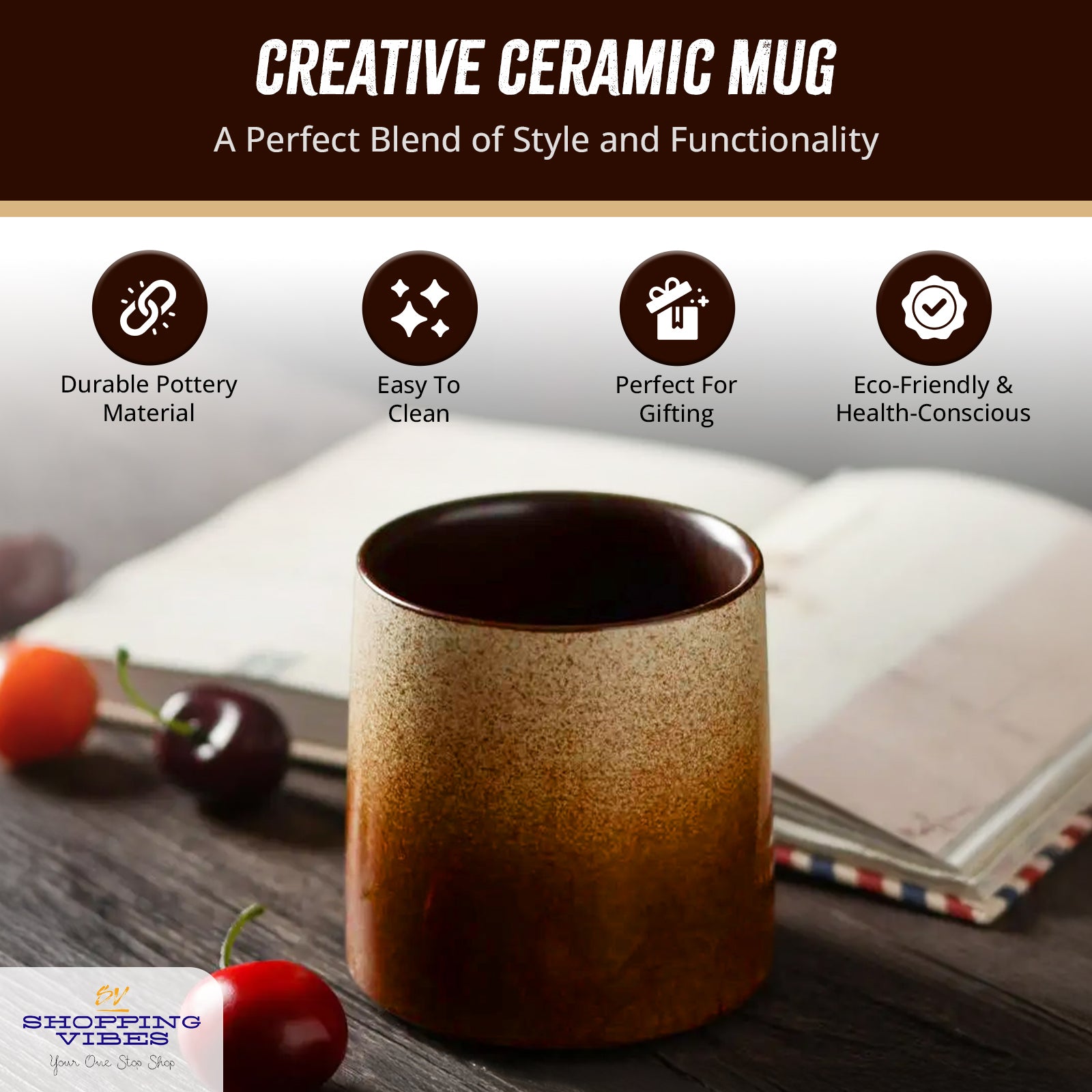 Handmade Ceramic Coffee Mug