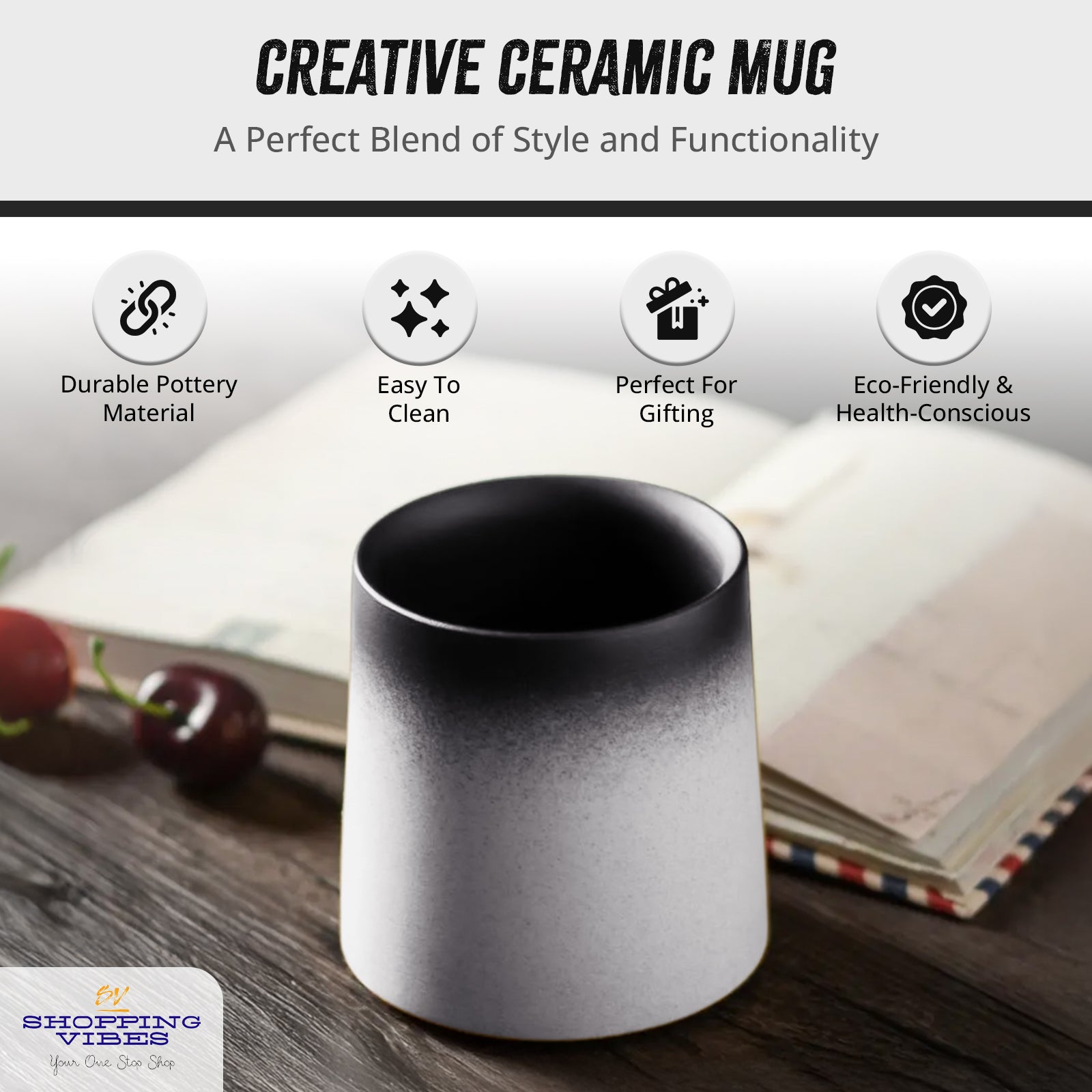 Handmade Ceramic Coffee Mug