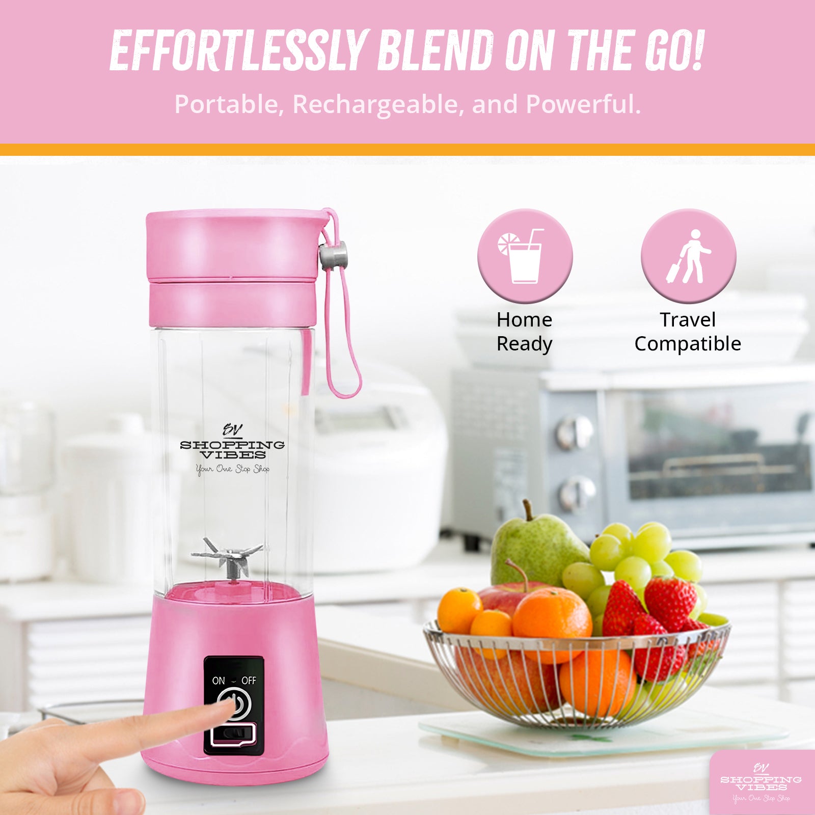 Fresh Juice Portable Blender